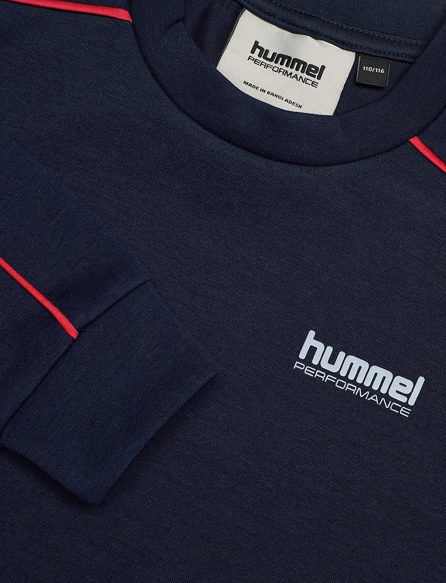 Hummel - hmlJR INTERLOCK CREWNECK - sweatshirts - dress blues - 2