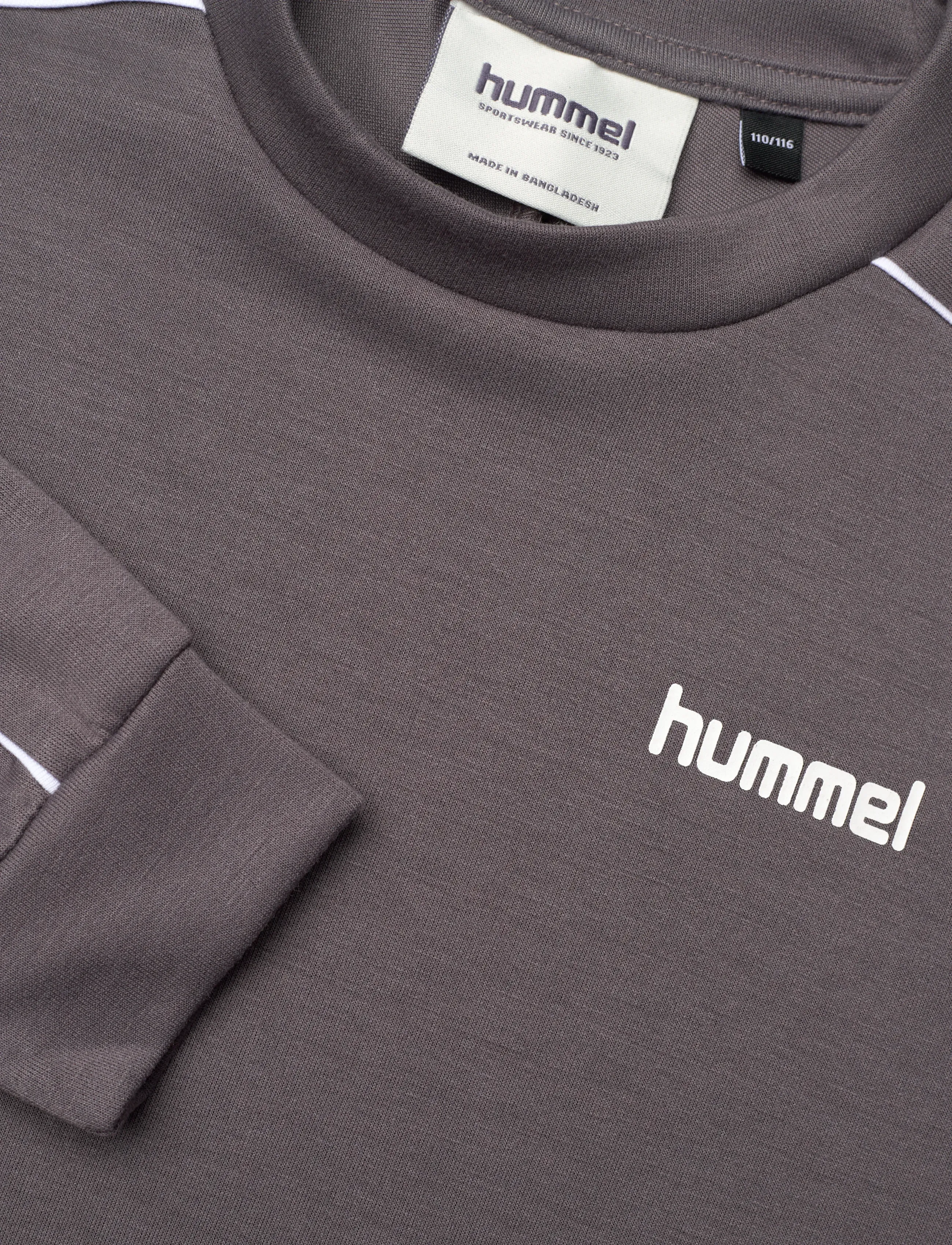 Hummel - hmlJR INTERLOCK CREWNECK - sweatshirts - shark - 2