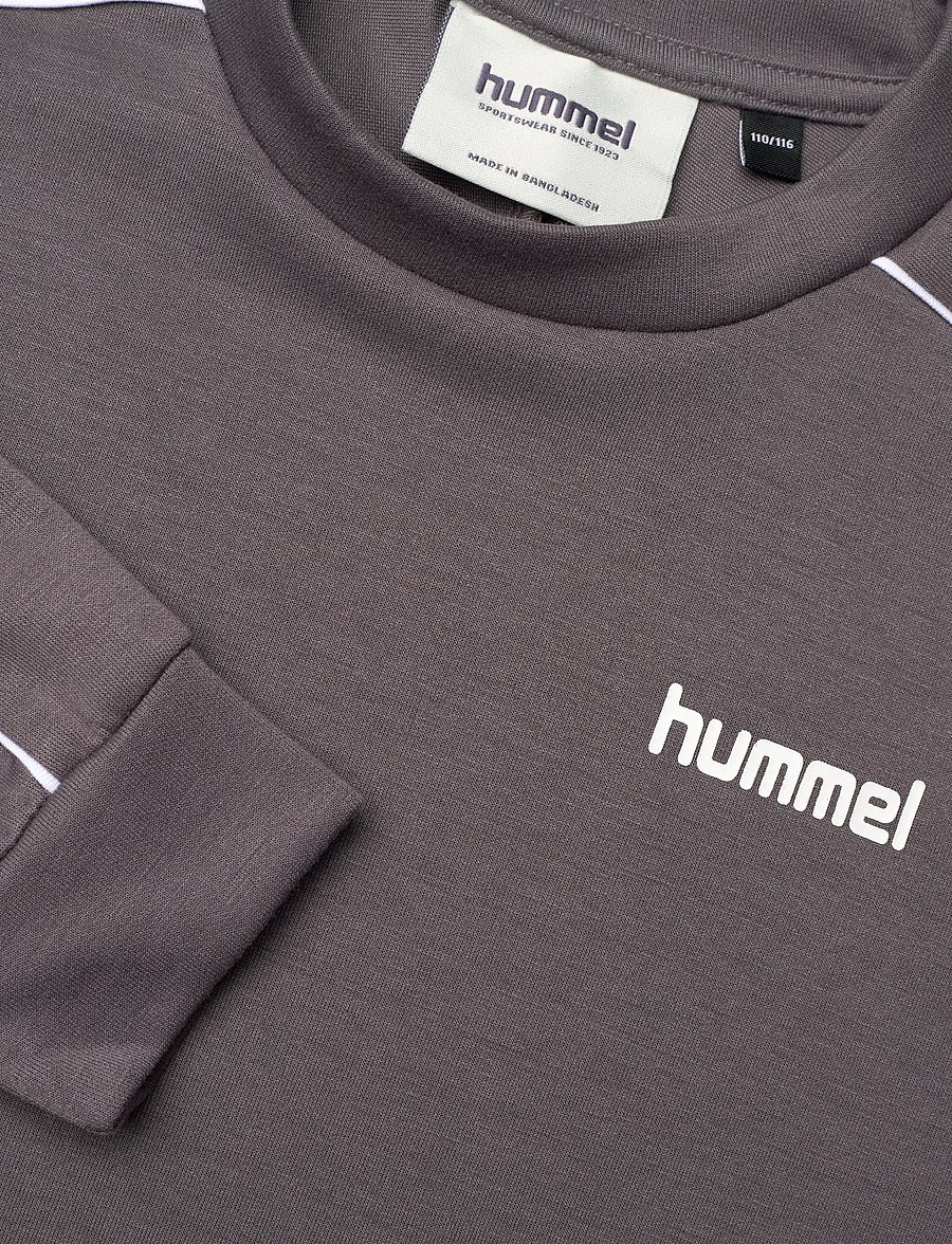 Hummel - hmlJR INTERLOCK CREWNECK - sweatshirts - shark - 2