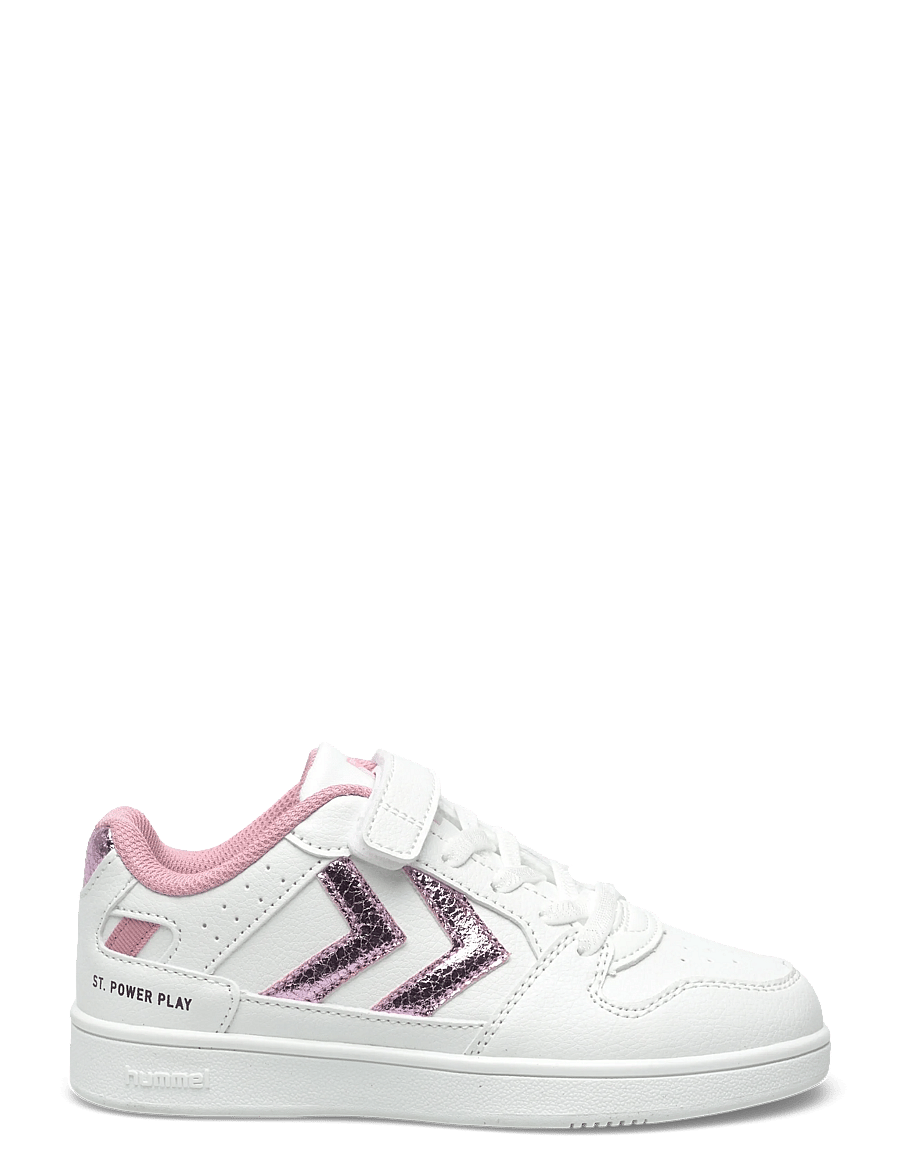 Hummel - ST POWER PLAY JR - låga sneakers - bridal rose - 1