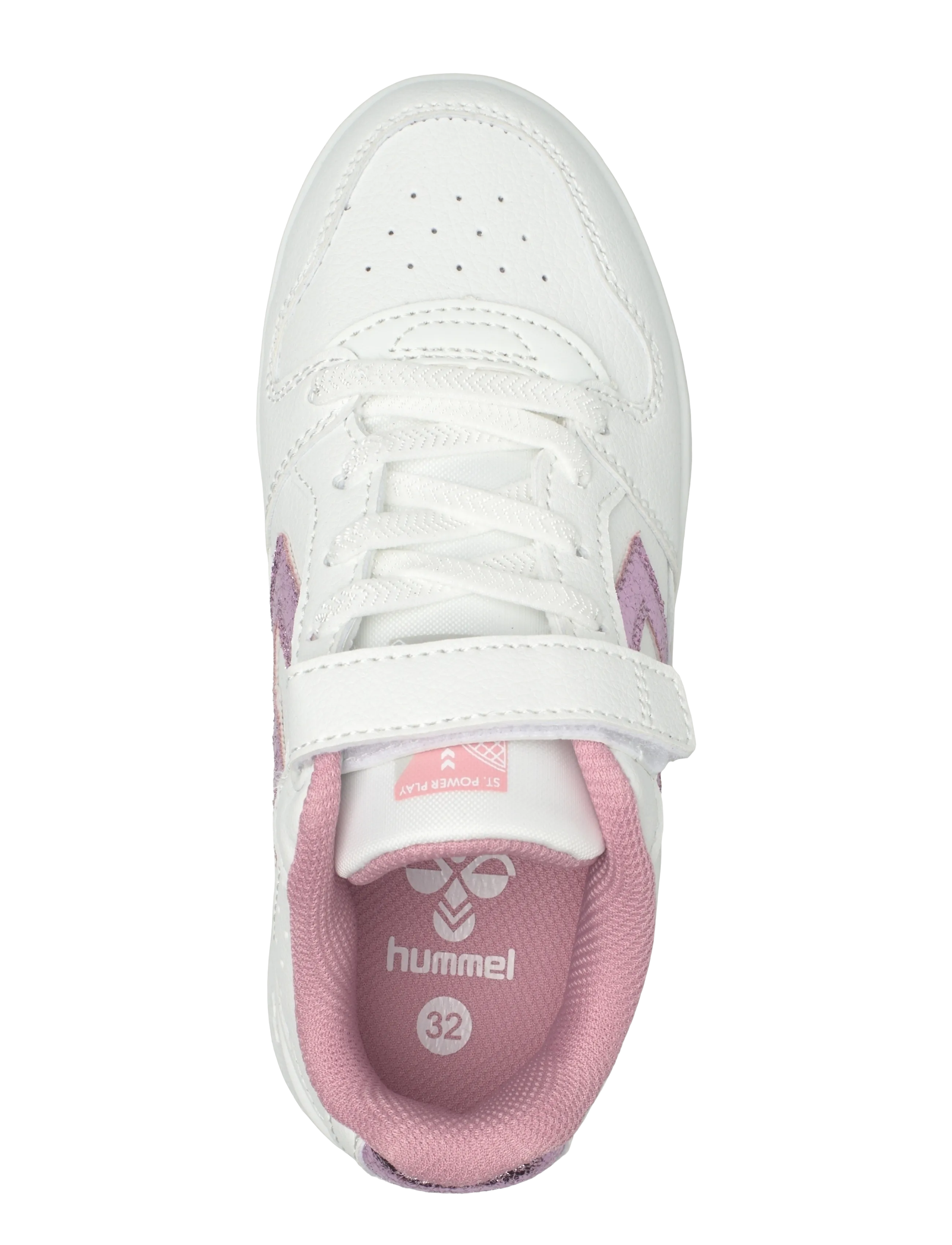 Hummel - ST POWER PLAY JR - låga sneakers - bridal rose - 3