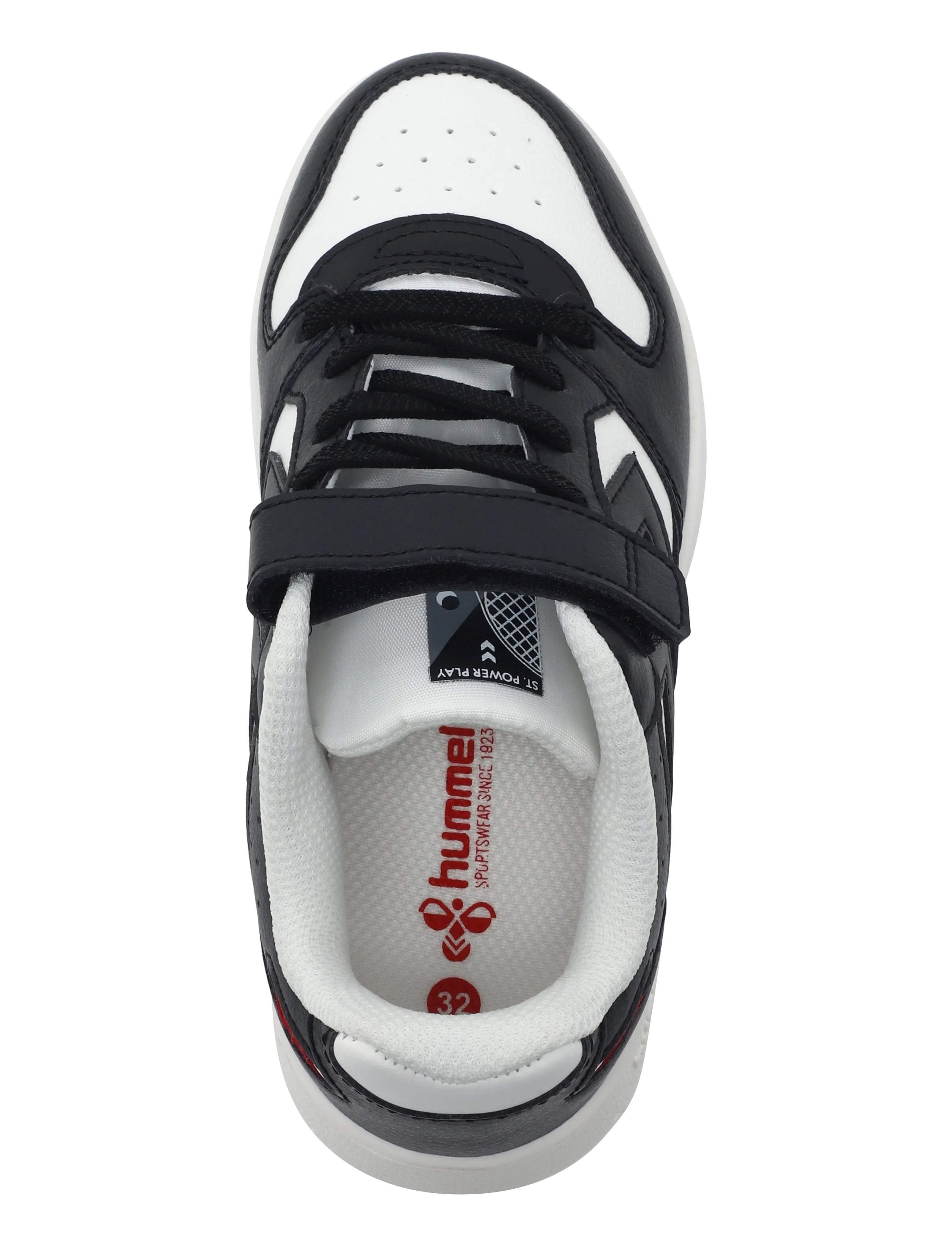 Hummel - ST POWER PLAY JR - lave sneakers - white/black - 3