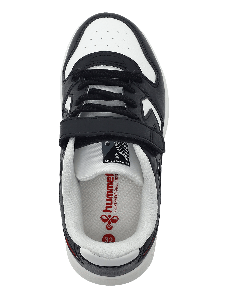Hummel - ST POWER PLAY JR - lave sneakers - white/black - 3