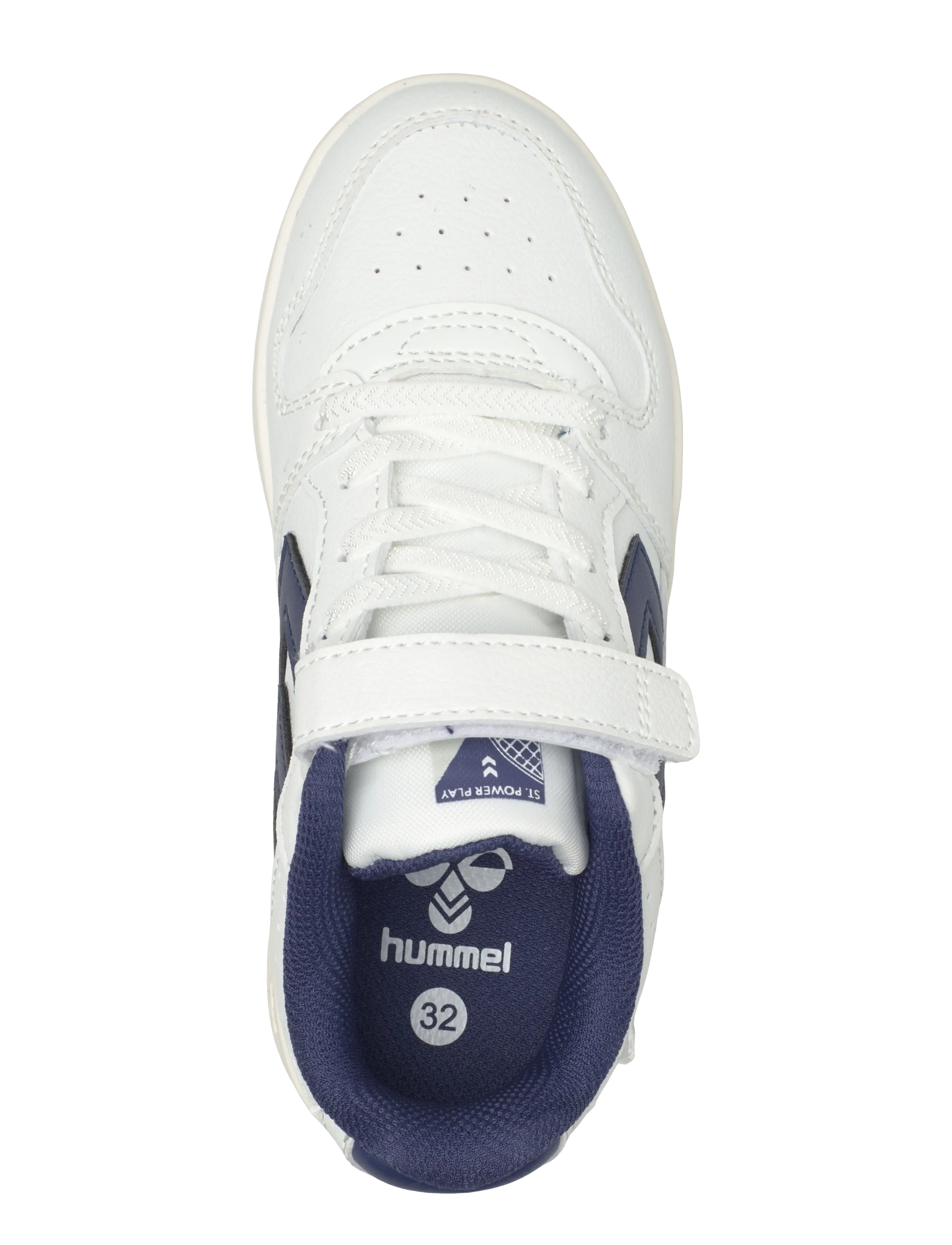 Hummel - ST POWER PLAY JR - niedriger schnitt - white/blue - 3