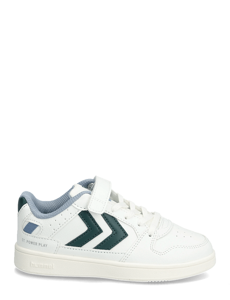 Hummel - ST POWER PLAY JR - przed kostkę - white/green - 1