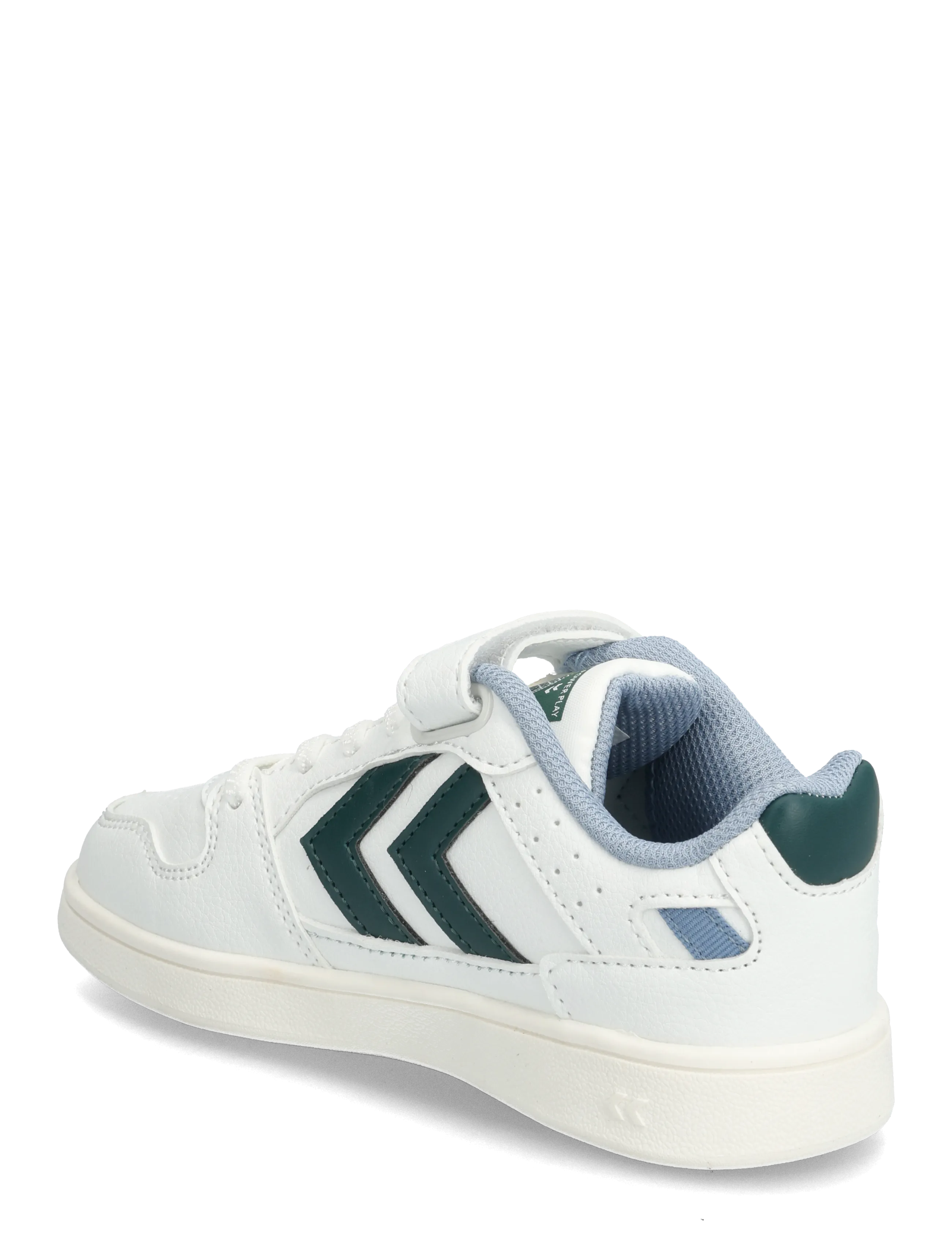 Hummel - ST POWER PLAY JR - kõrge säärega tossud - white/green - 2