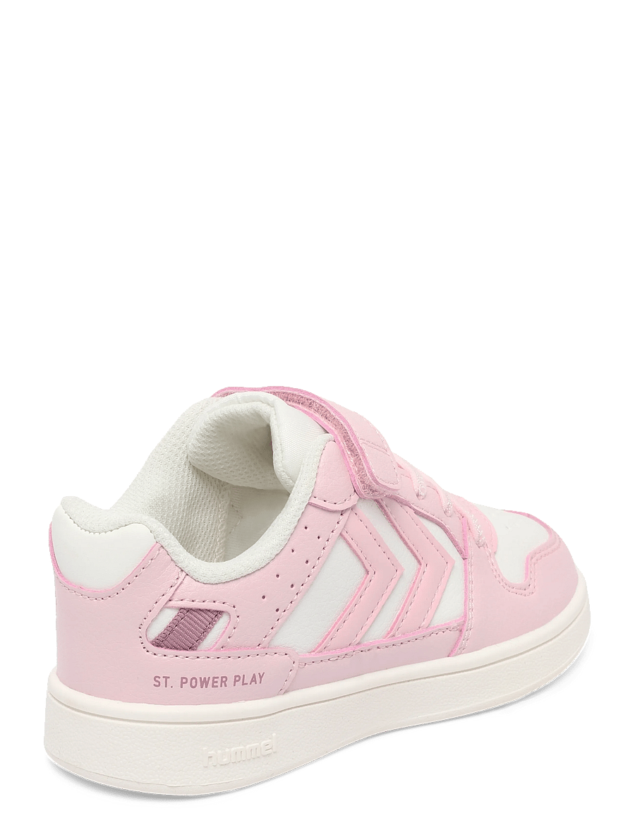 Hummel - ST POWER PLAY JR - lave sneakers - white/pale lilac - 1