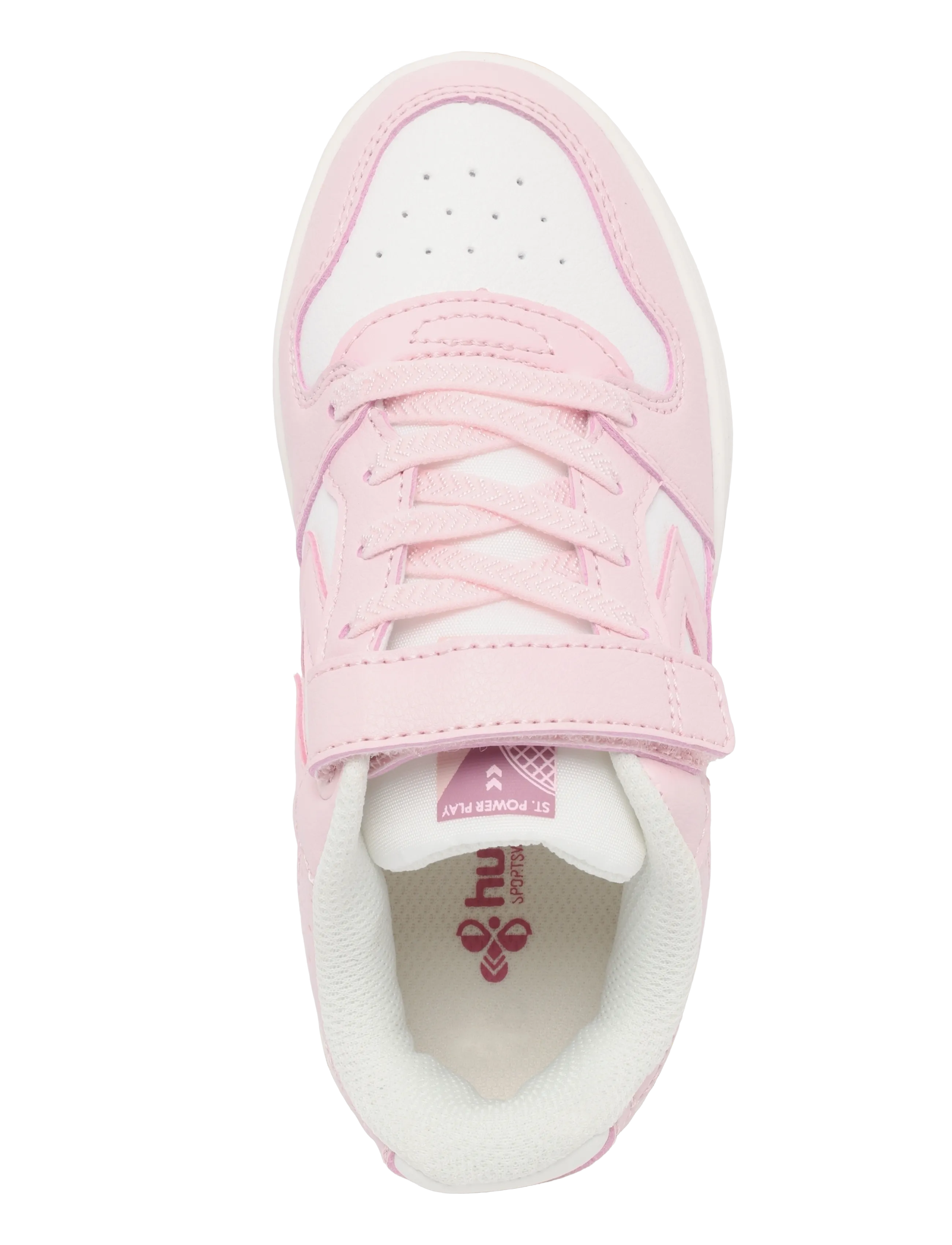 Hummel - ST POWER PLAY JR - lave sneakers - white/pale lilac - 3