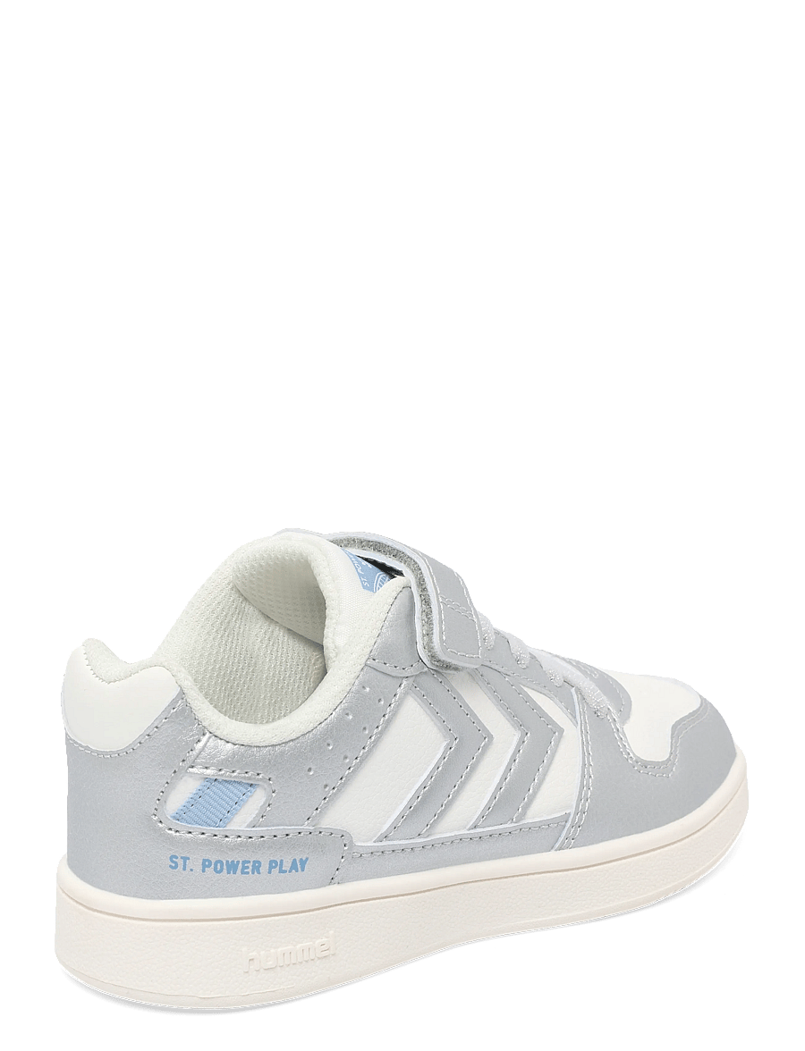 Hummel - ST POWER PLAY JR - lave sneakers - white/silver - 1