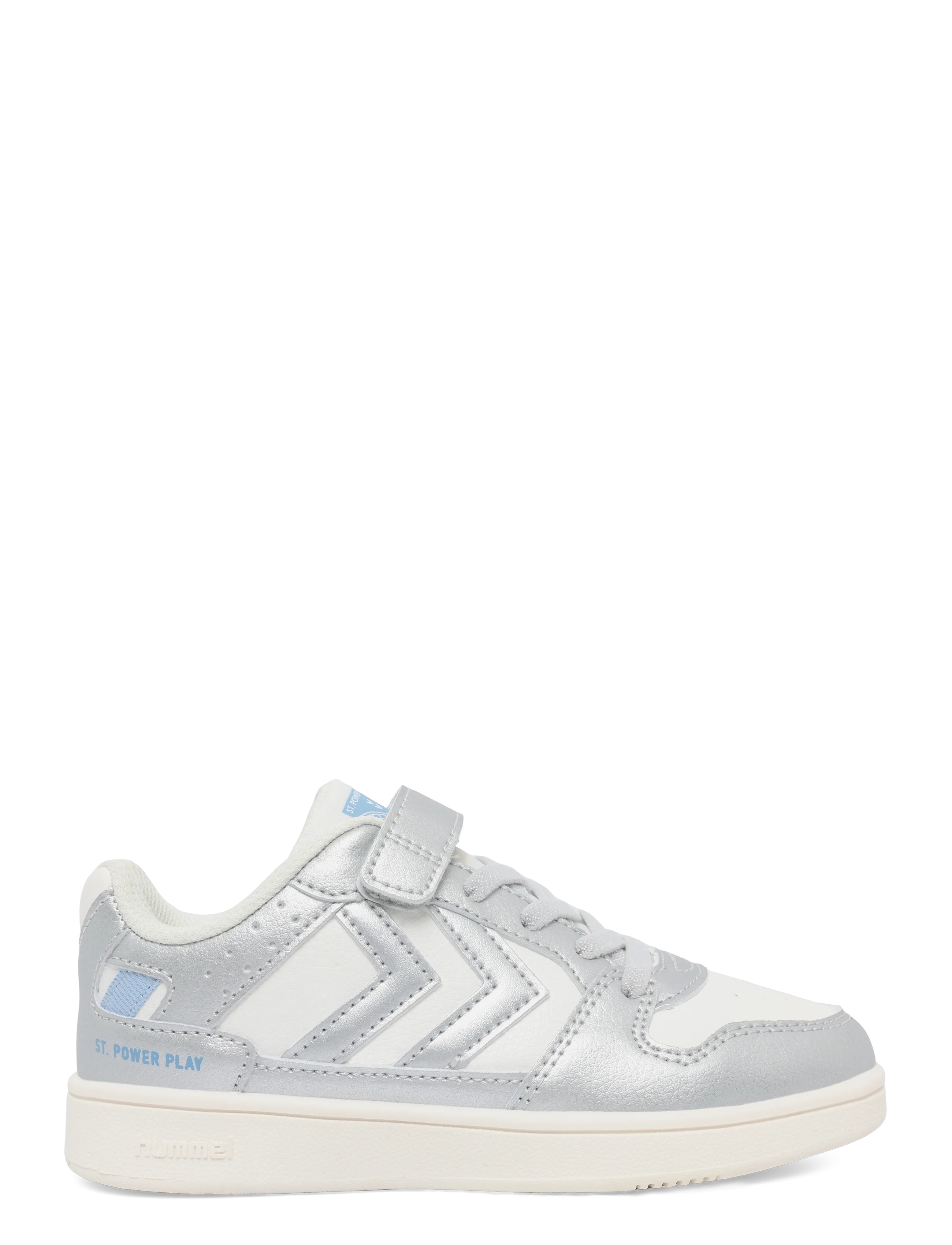 Hummel - ST POWER PLAY JR - tennised - white/silver - 2