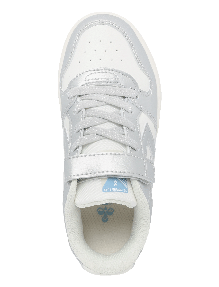 Hummel - ST POWER PLAY JR - lave sneakers - white/silver - 3