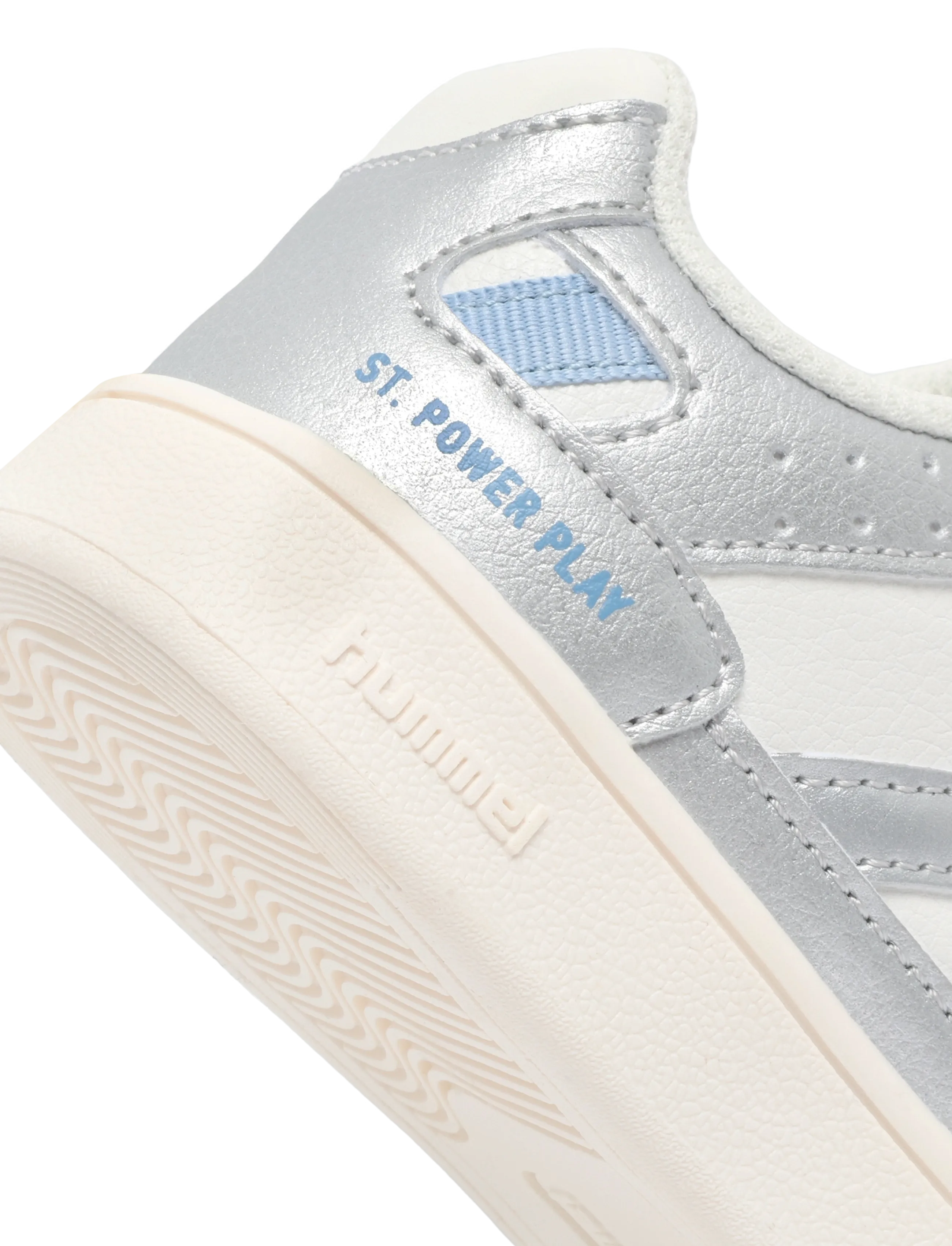 Hummel - ST POWER PLAY JR - tennised - white/silver - 5