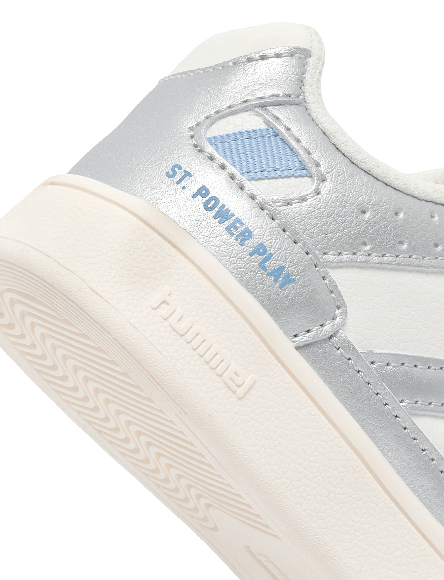 Hummel - ST POWER PLAY JR - lave sneakers - white/silver - 5