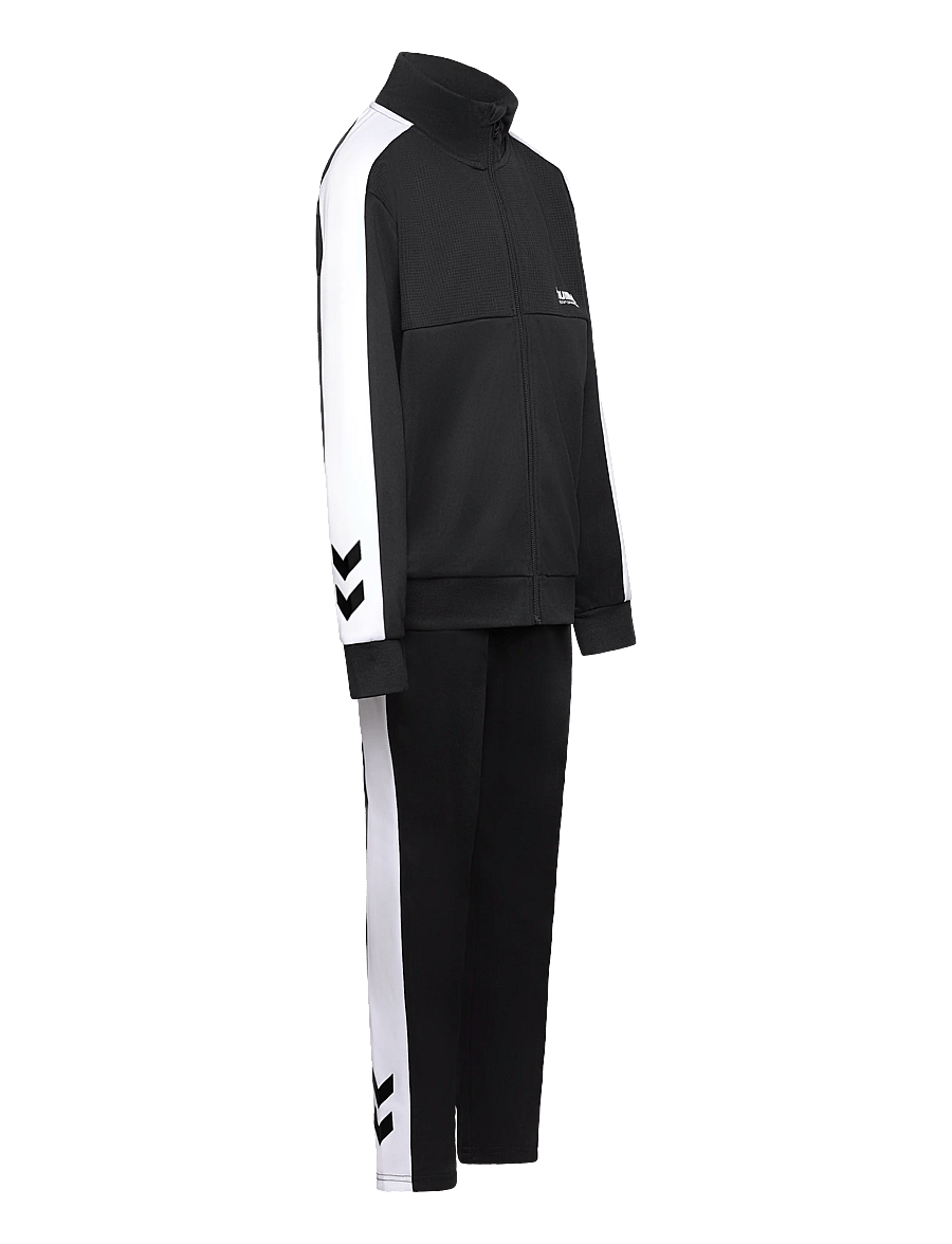Hummel - hmlJR COLORBLOCK TRACKSUIT - verryttelypuvut & setit - black - 2