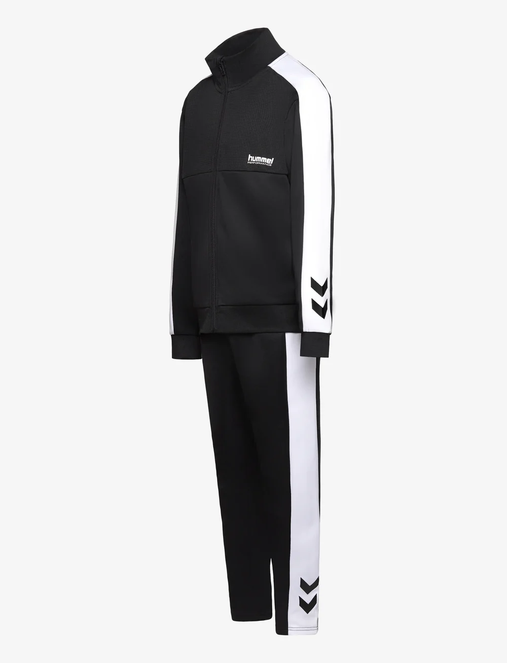 Hummel - hmlJR COLORBLOCK TRACKSUIT - trainingsanzug - black - 3