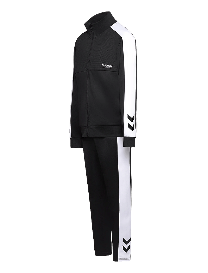 Hummel - hmlJR COLORBLOCK TRACKSUIT - trainingsanzug - black - 3