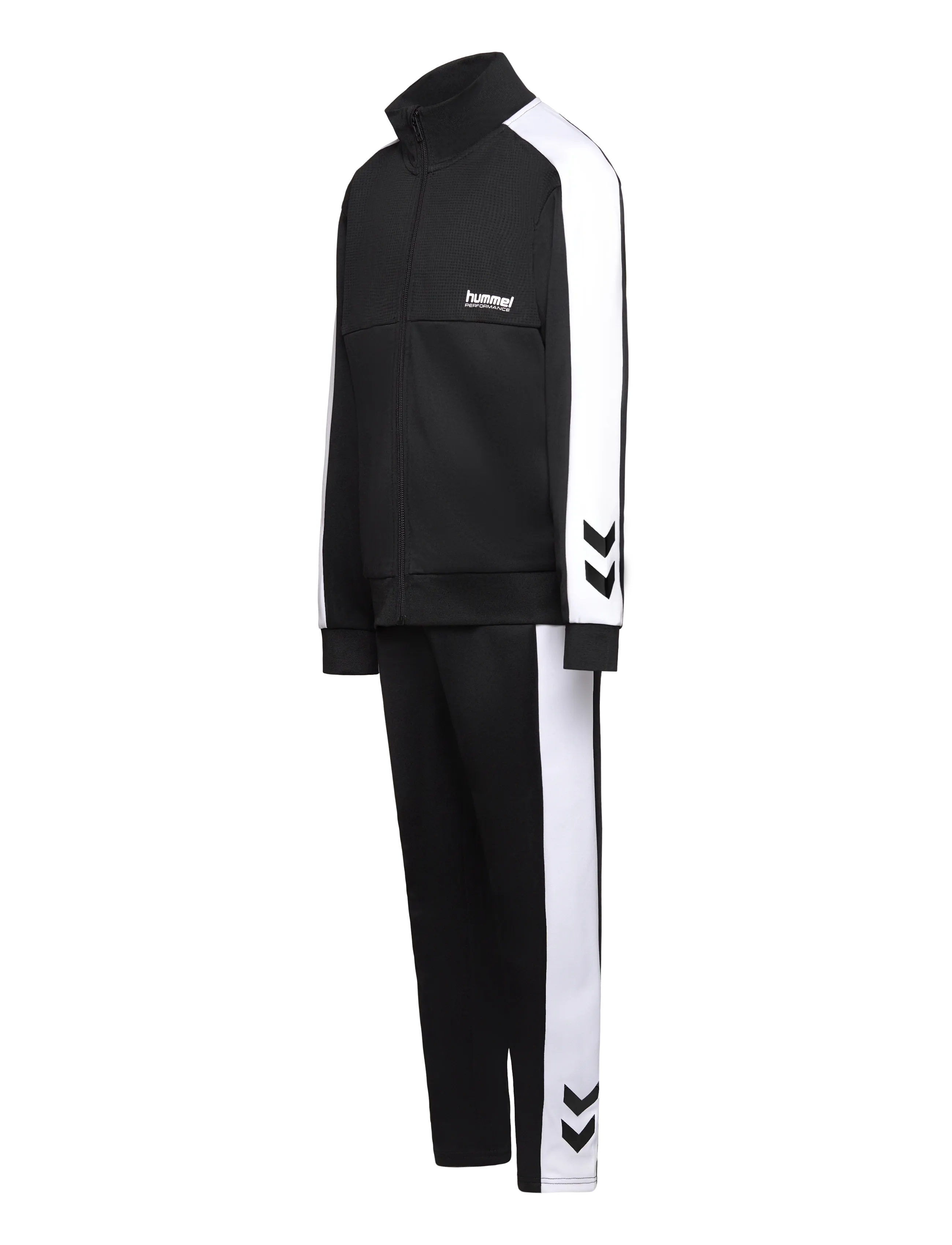 Hummel - hmlJR COLORBLOCK TRACKSUIT - spordidressid - black - 3