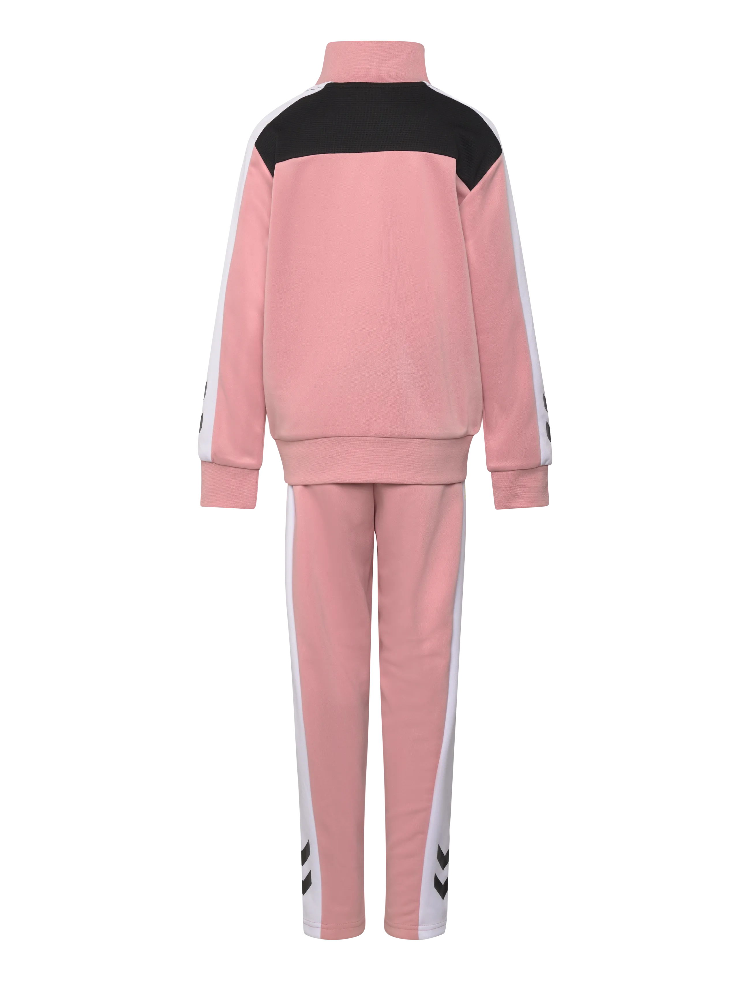 Hummel - hmlJR COLORBLOCK TRACKSUIT - bridal rose - 1
