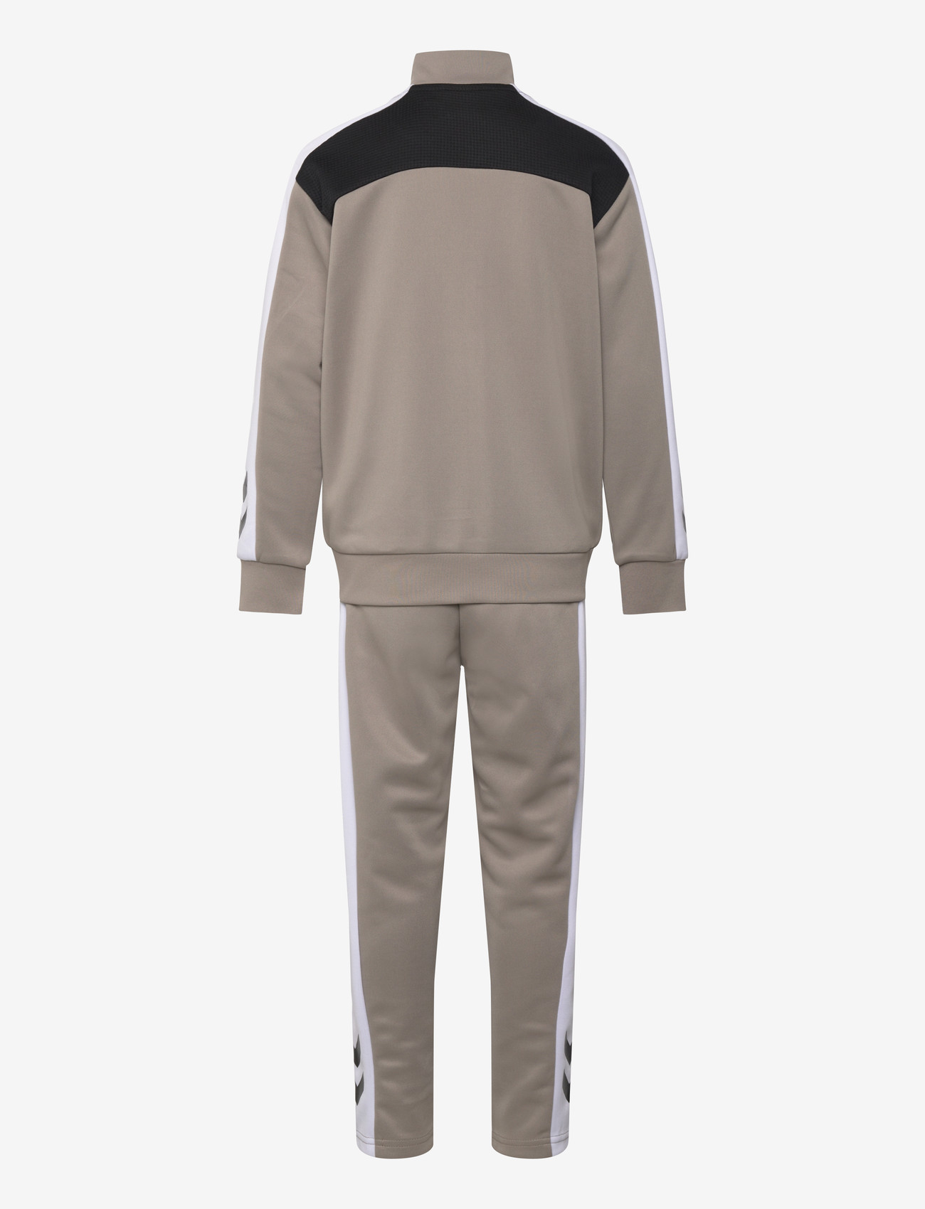 Hummel - hmlJR COLORBLOCK TRACKSUIT - joggingsæt & matchende sæt - rock ridge - 1