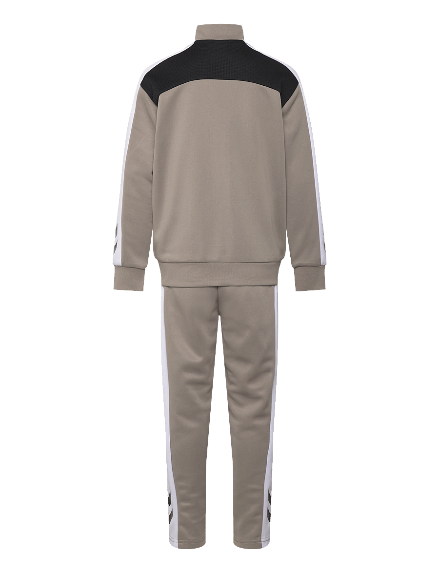Hummel - hmlJR COLORBLOCK TRACKSUIT - rock ridge - 1