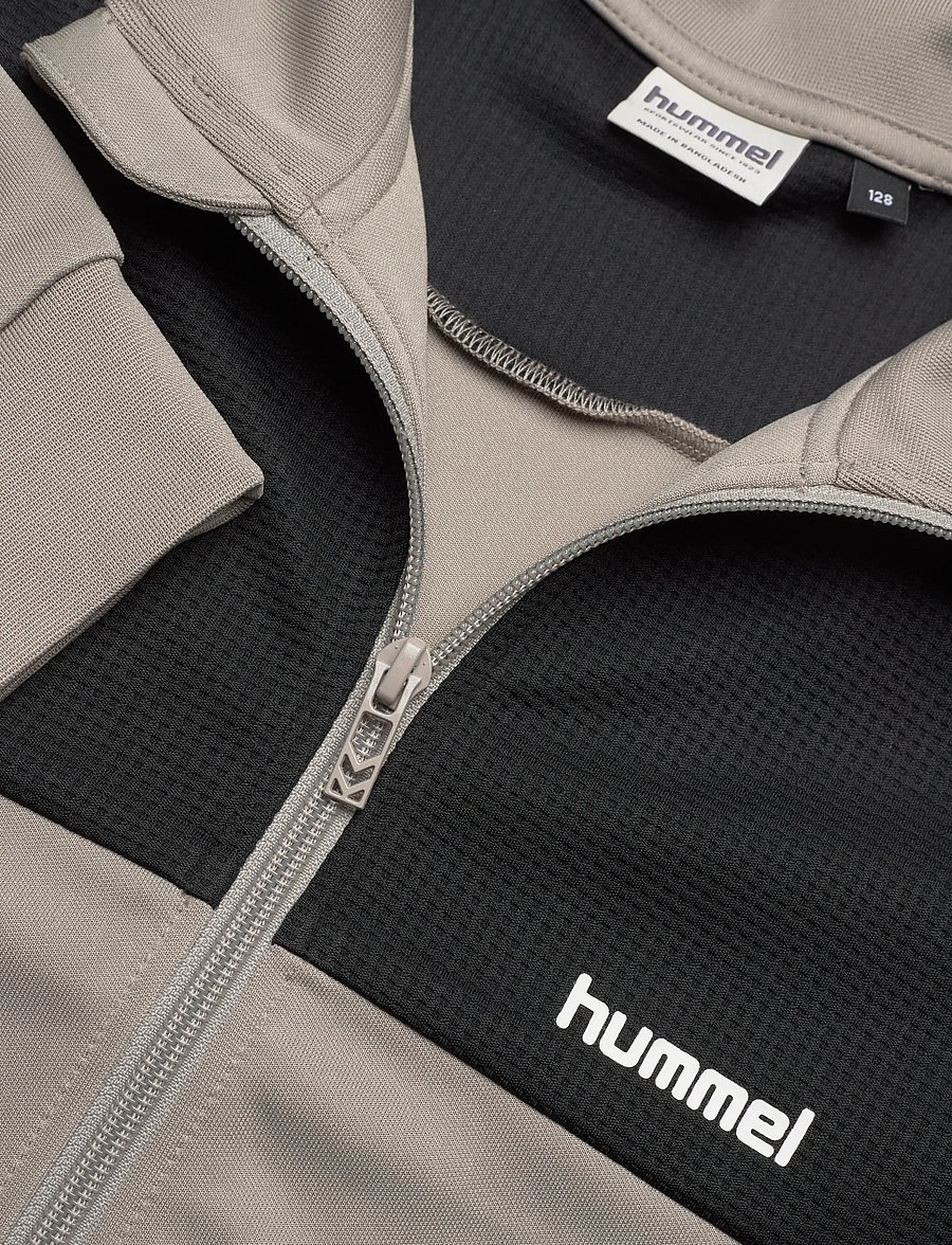 Hummel - hmlJR COLORBLOCK TRACKSUIT - rock ridge - 4
