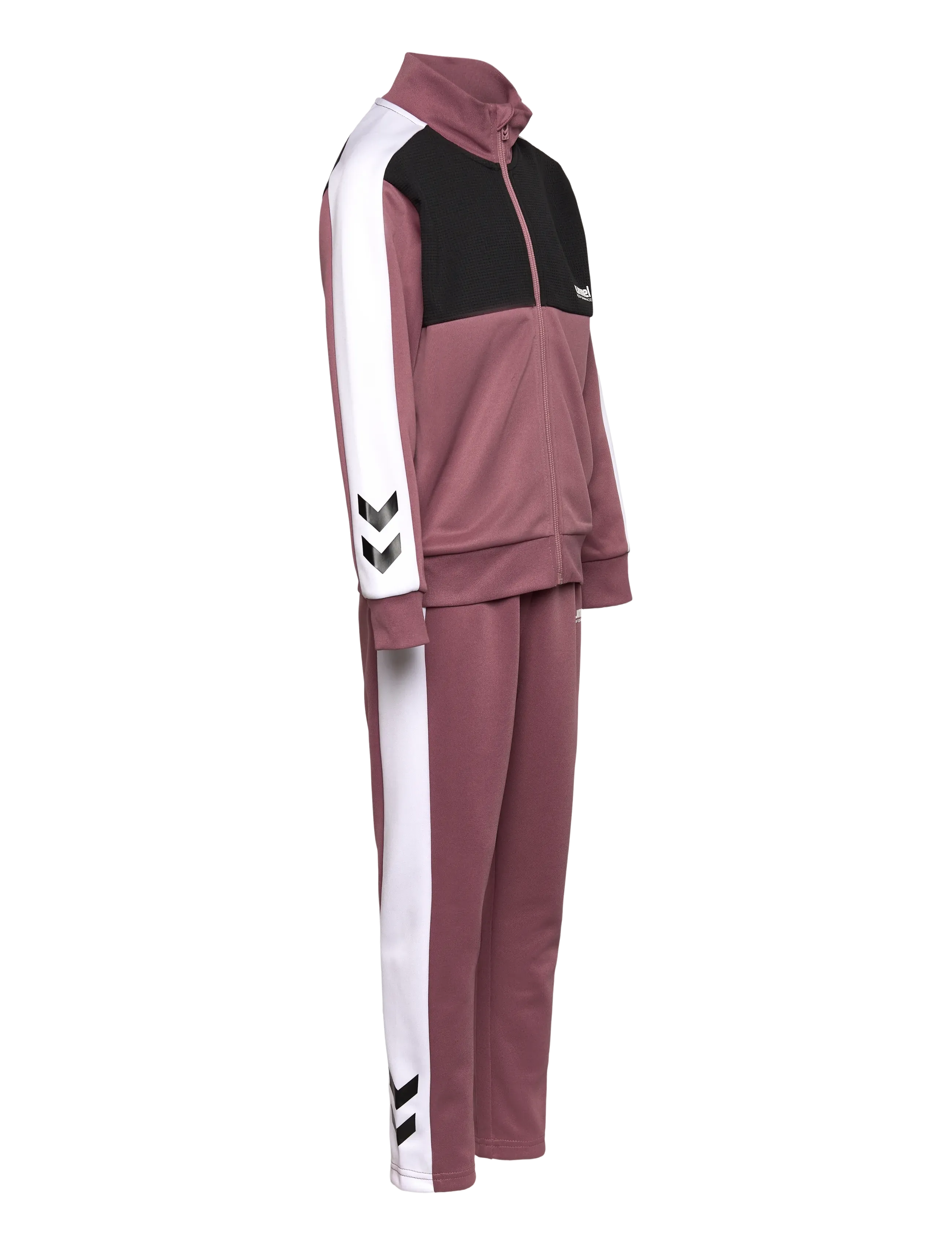 Hummel - hmlJR COLORBLOCK TRACKSUIT - wistful mauve - 2