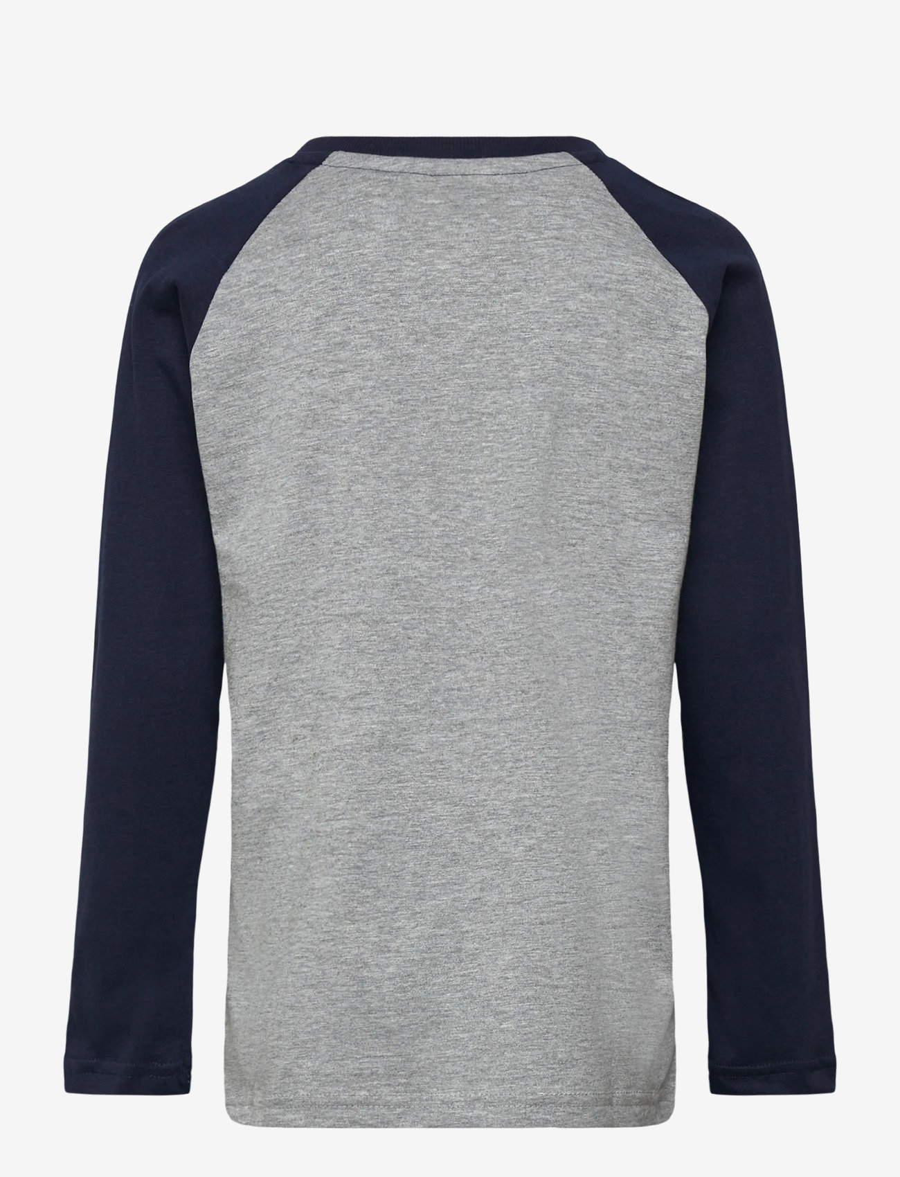 Hummel - hmlJR RAGLAN LOOSE T-SHIRT L/S BEE - langärmelig - dress blues - 1