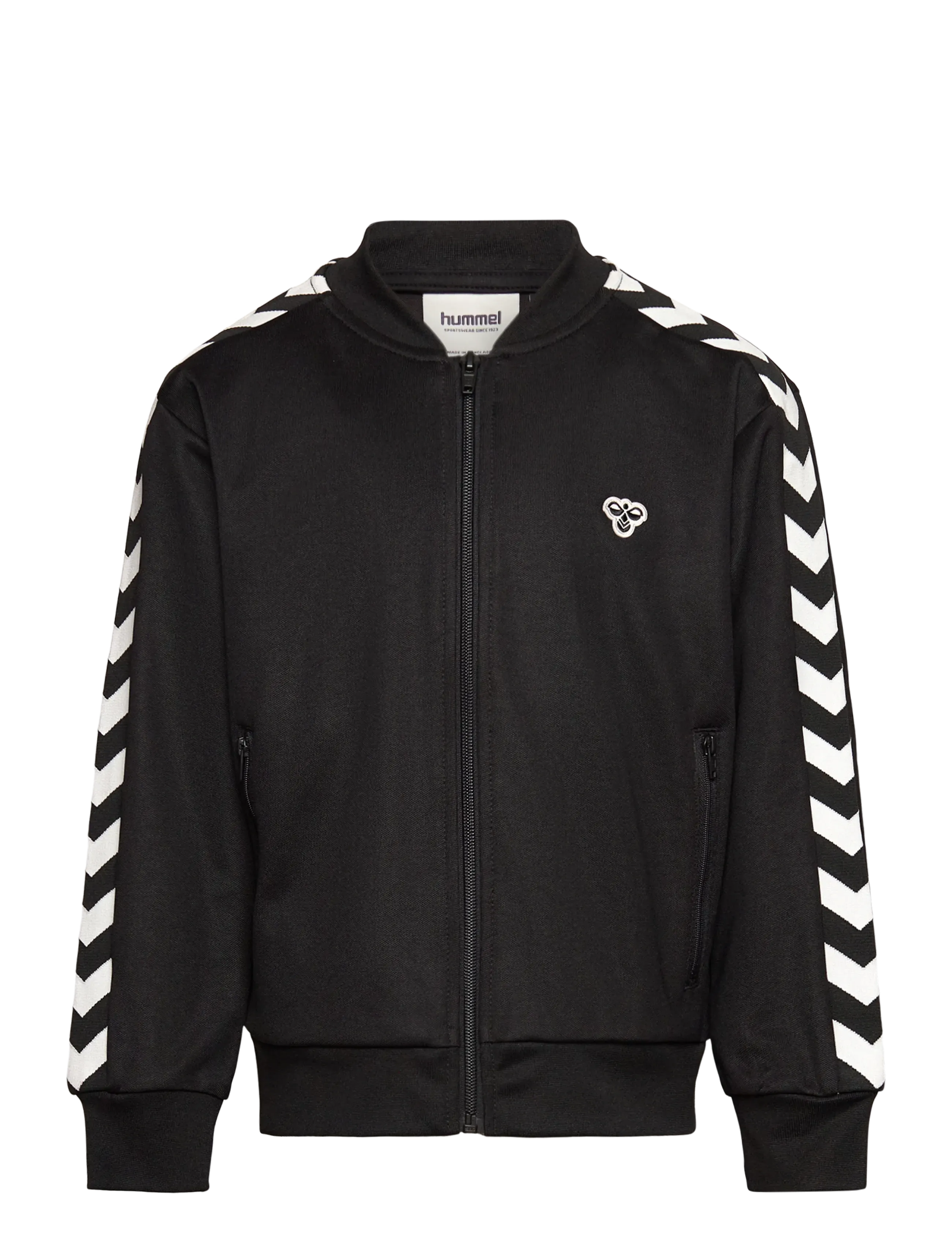 Hummel hmlJR ARCHIVE REG POLY ZIP JACKET - Sweatshirts & Kapuzenpullover - BLACK / black