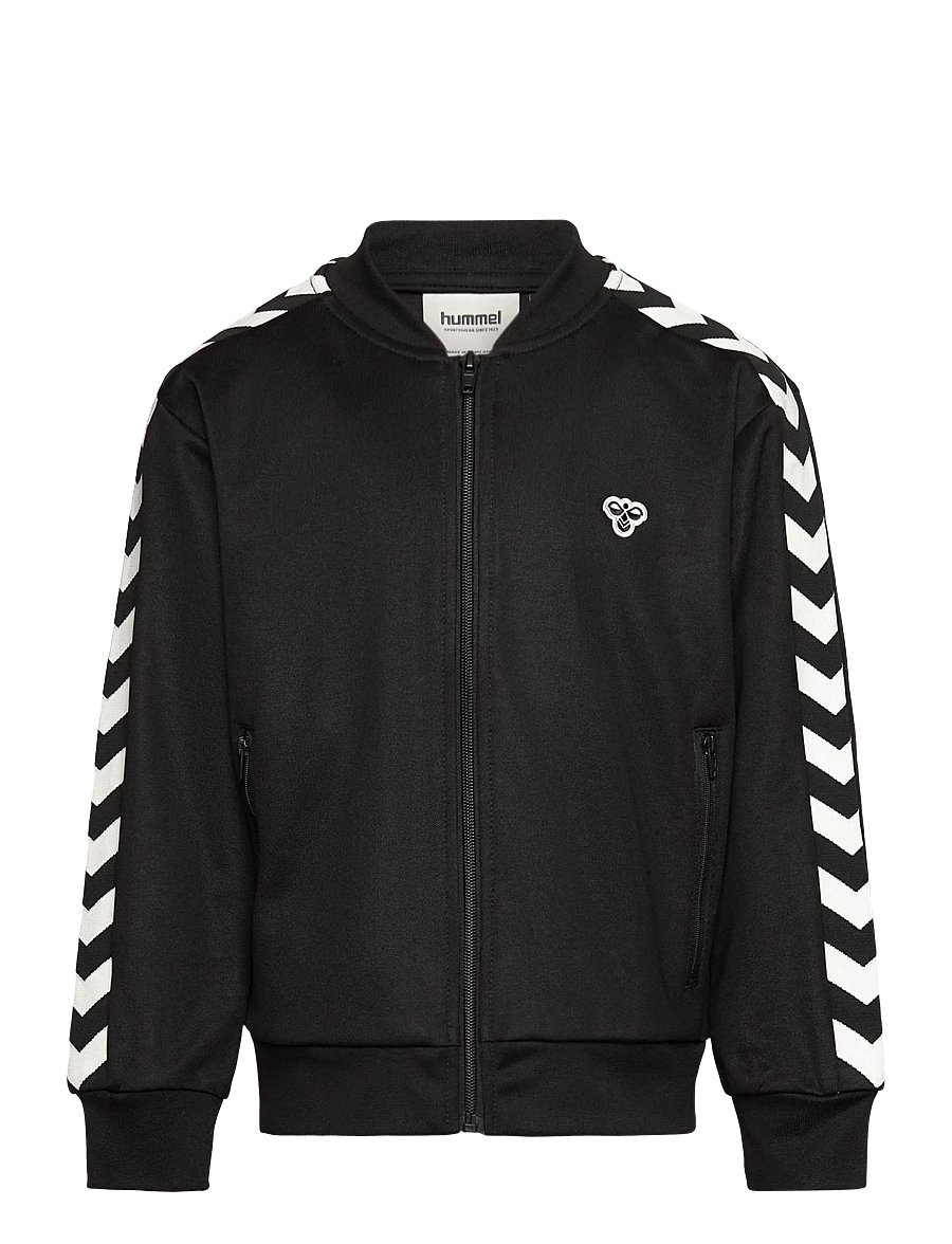 Hummel - hmlJR ARCHIVE REG POLY ZIP JACKET - sweatshirts - black - 0
