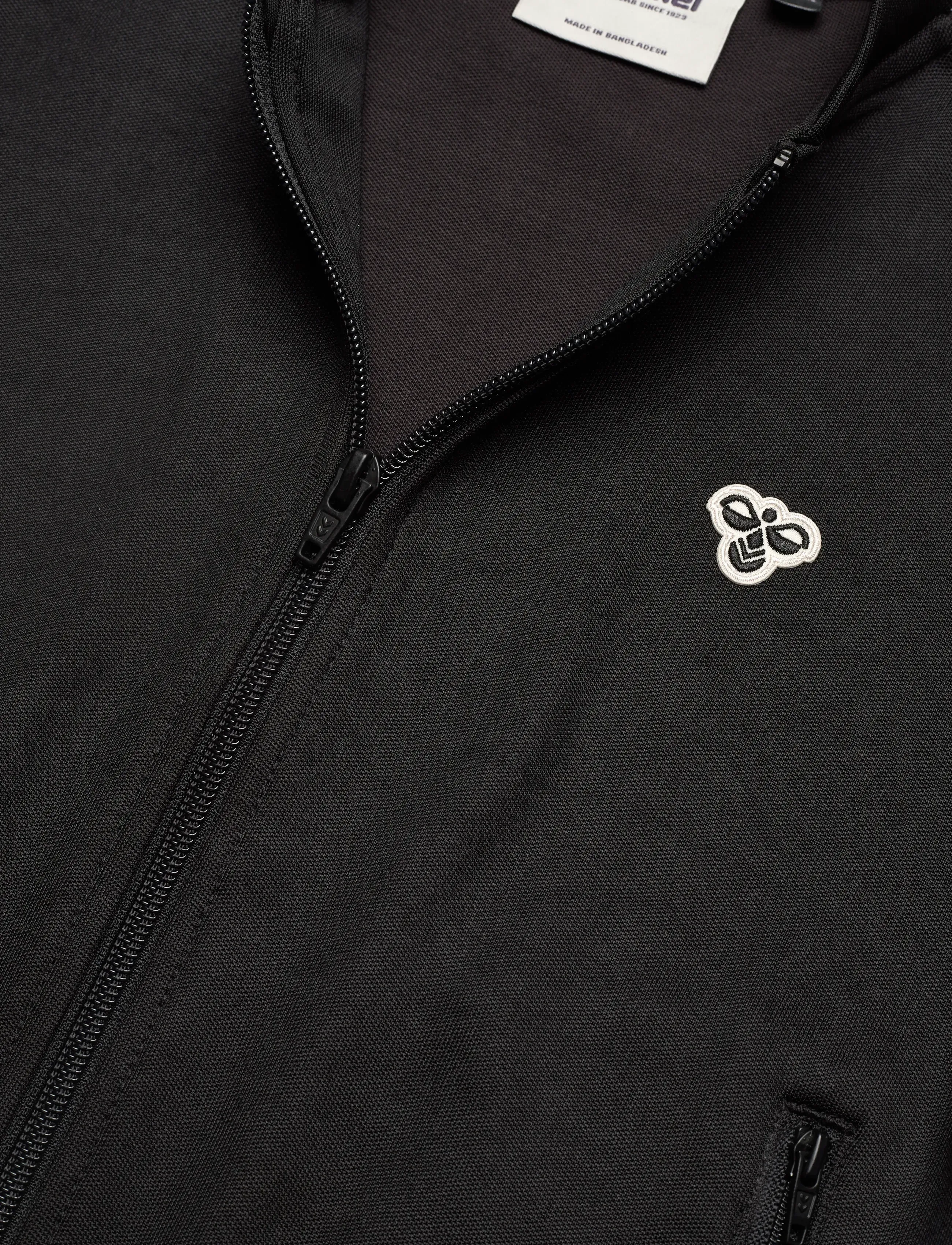 Hummel - hmlJR ARCHIVE REG POLY ZIP JACKET - sweatshirts - black - 2