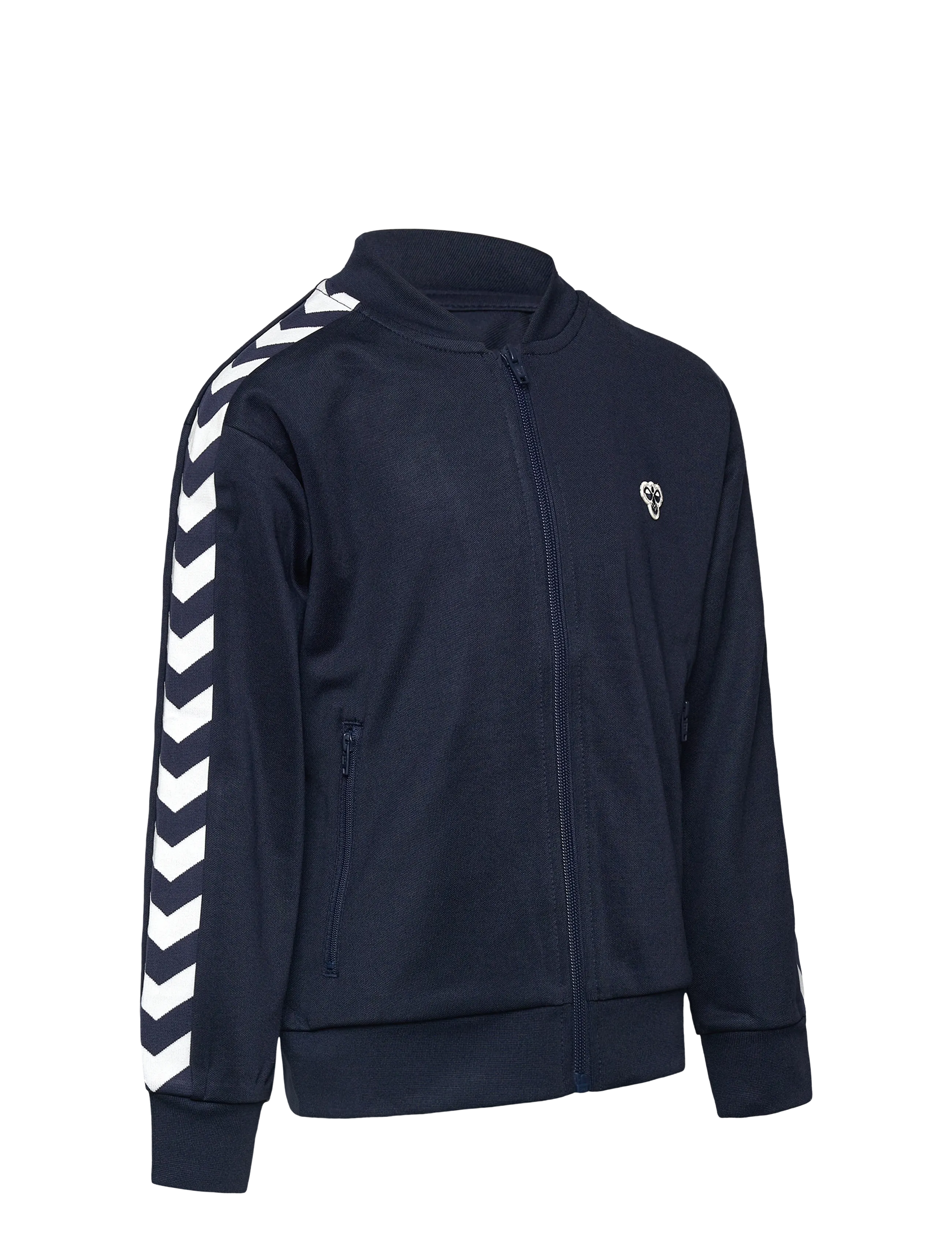 Hummel - hmlJR ARCHIVE REG POLY ZIP JACKET - sweatshirts - dress blues - 2