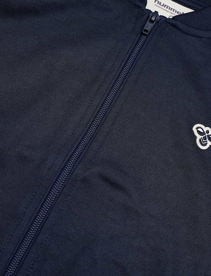 Hummel - hmlJR ARCHIVE REG POLY ZIP JACKET - sweatshirts - dress blues - 4