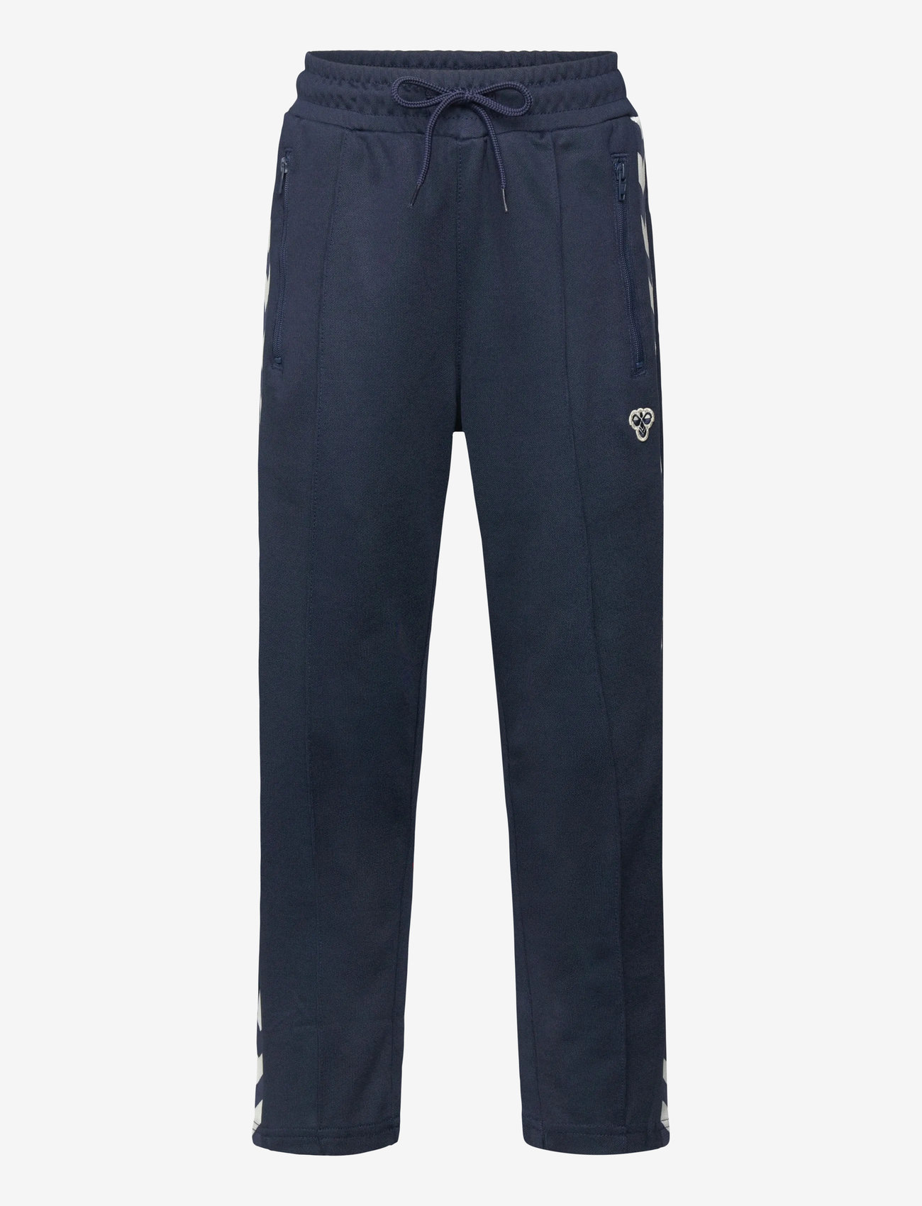 Hummel - hmlJR ARCHIVE REGULAR POLY PANTS - sweatpants - dress blues - 0