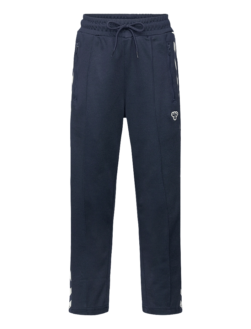 Hummel - hmlJR ARCHIVE REGULAR POLY PANTS - sportiska stila bikses - dress blues - 0