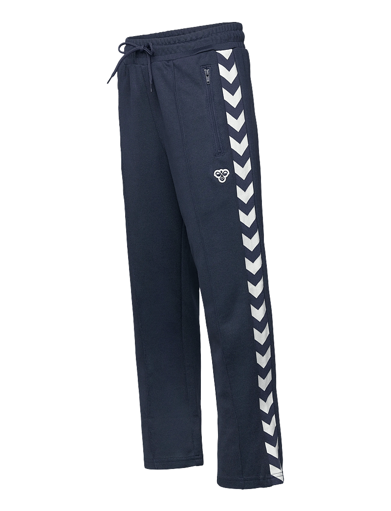 Hummel - hmlJR ARCHIVE REGULAR POLY PANTS - sportiska stila bikses - dress blues - 2