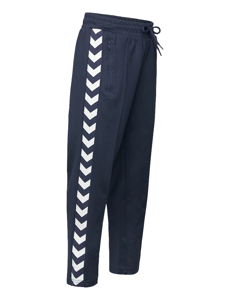 Hummel - hmlJR ARCHIVE REGULAR POLY PANTS - sportiska stila bikses - dress blues - 3