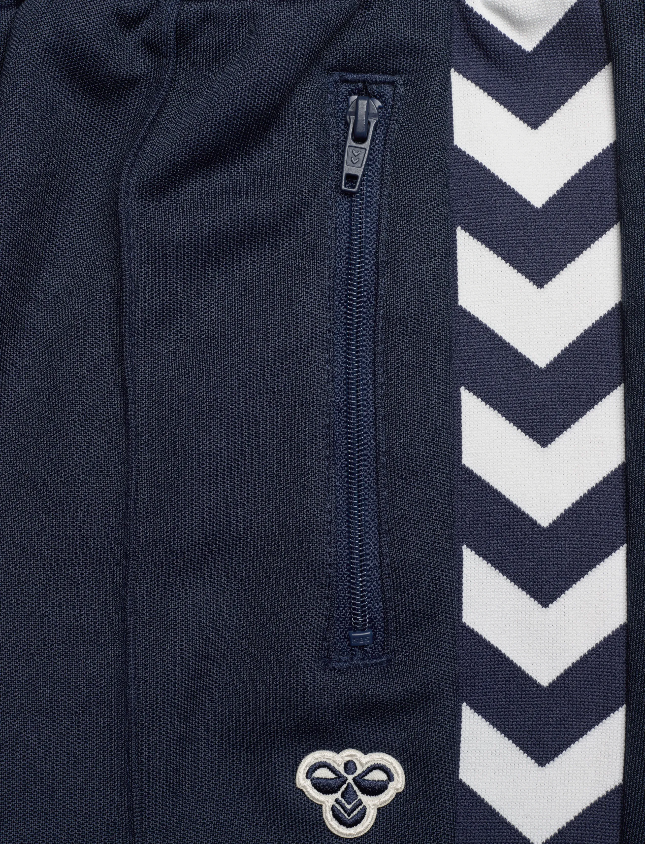 Hummel - hmlJR ARCHIVE REGULAR POLY PANTS - sommerschnäppchen - dress blues - 4