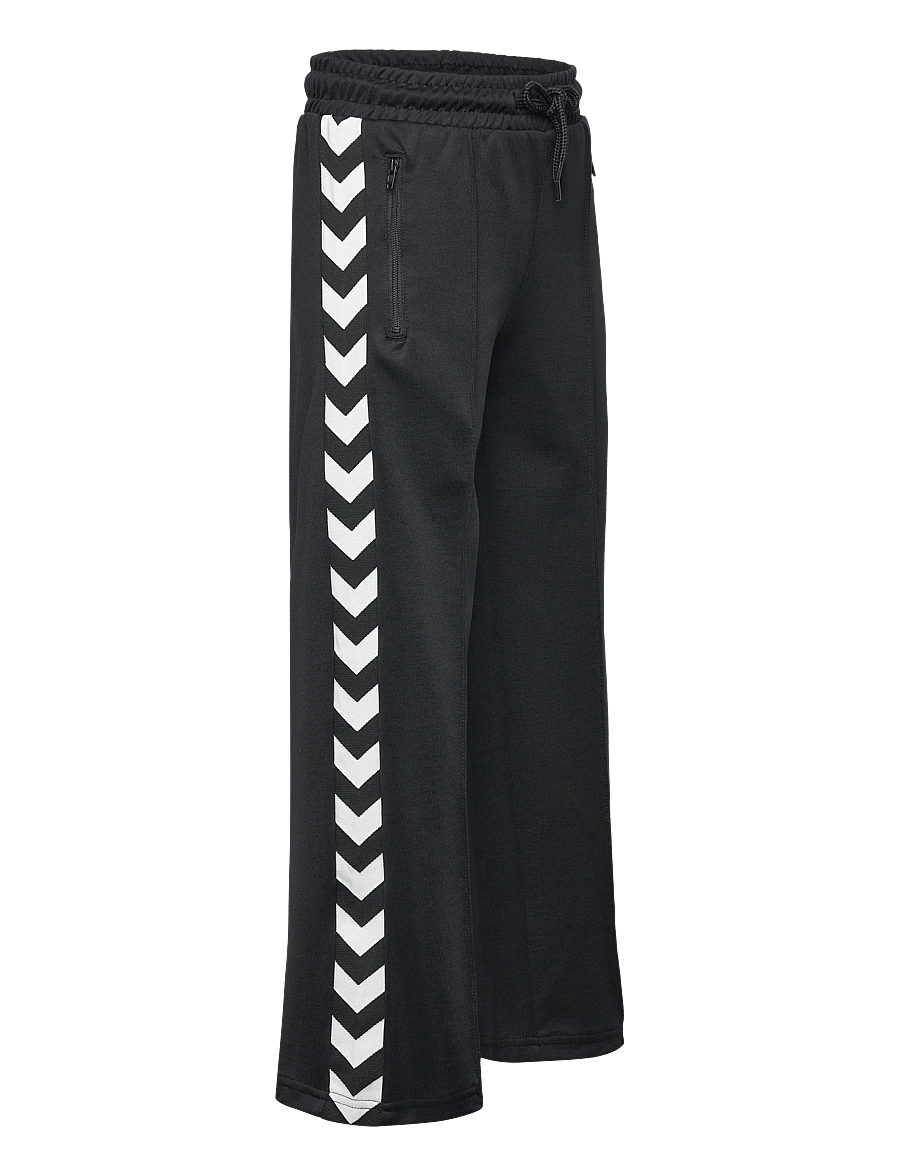 Hummel - hmlJR ARCHIVE WIDE LEG POLY PANTS - jogginghosen - black - 2