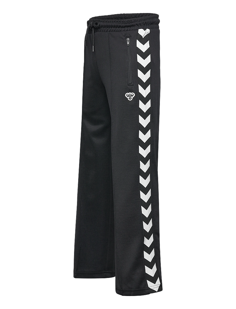 Hummel - hmlJR ARCHIVE WIDE LEG POLY PANTS - jogginghosen - black - 3