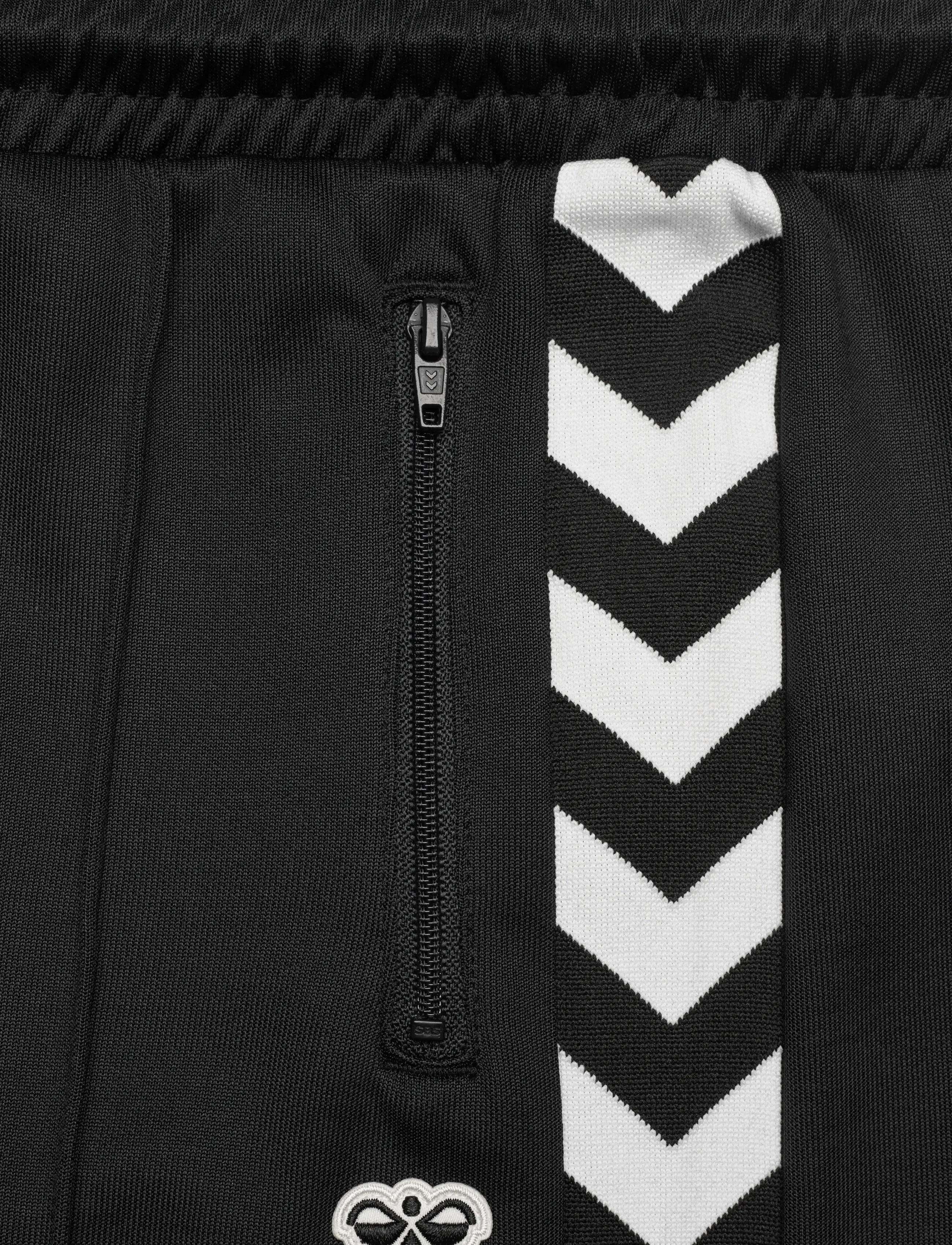Hummel - hmlJR ARCHIVE WIDE LEG POLY PANTS - sweatpants - black - 4