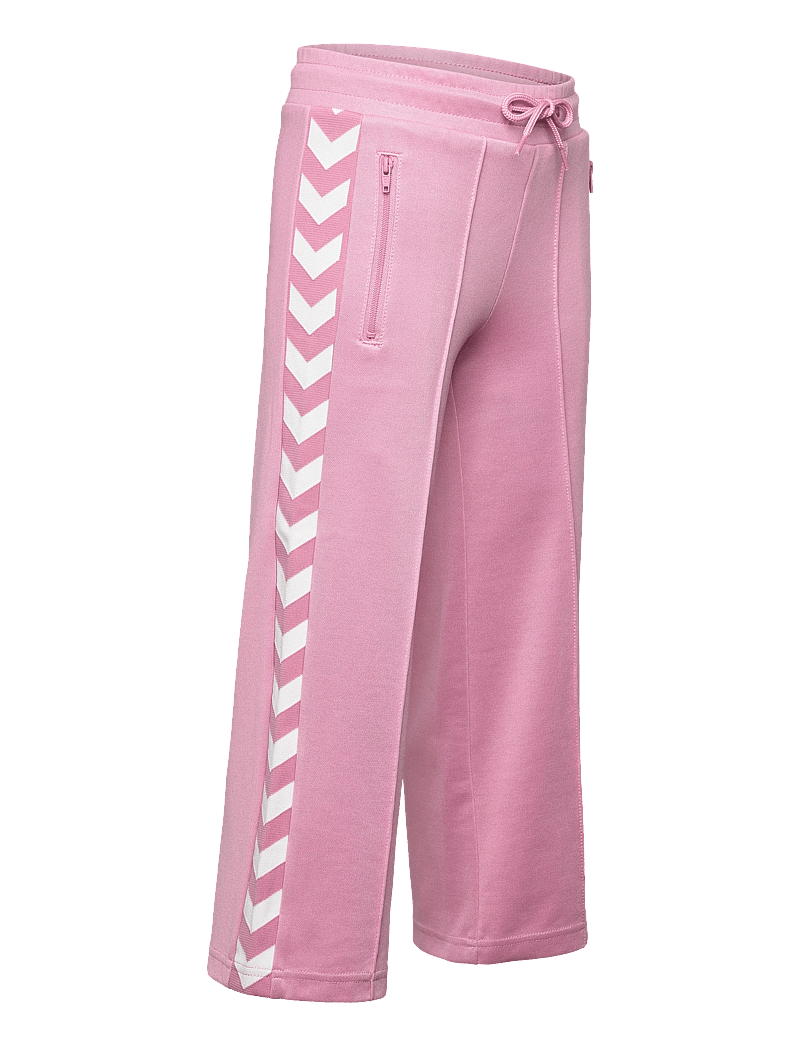 Hummel - hmlJR ARCHIVE WIDE LEG POLY PANTS - jogginghosen - polignac - 2
