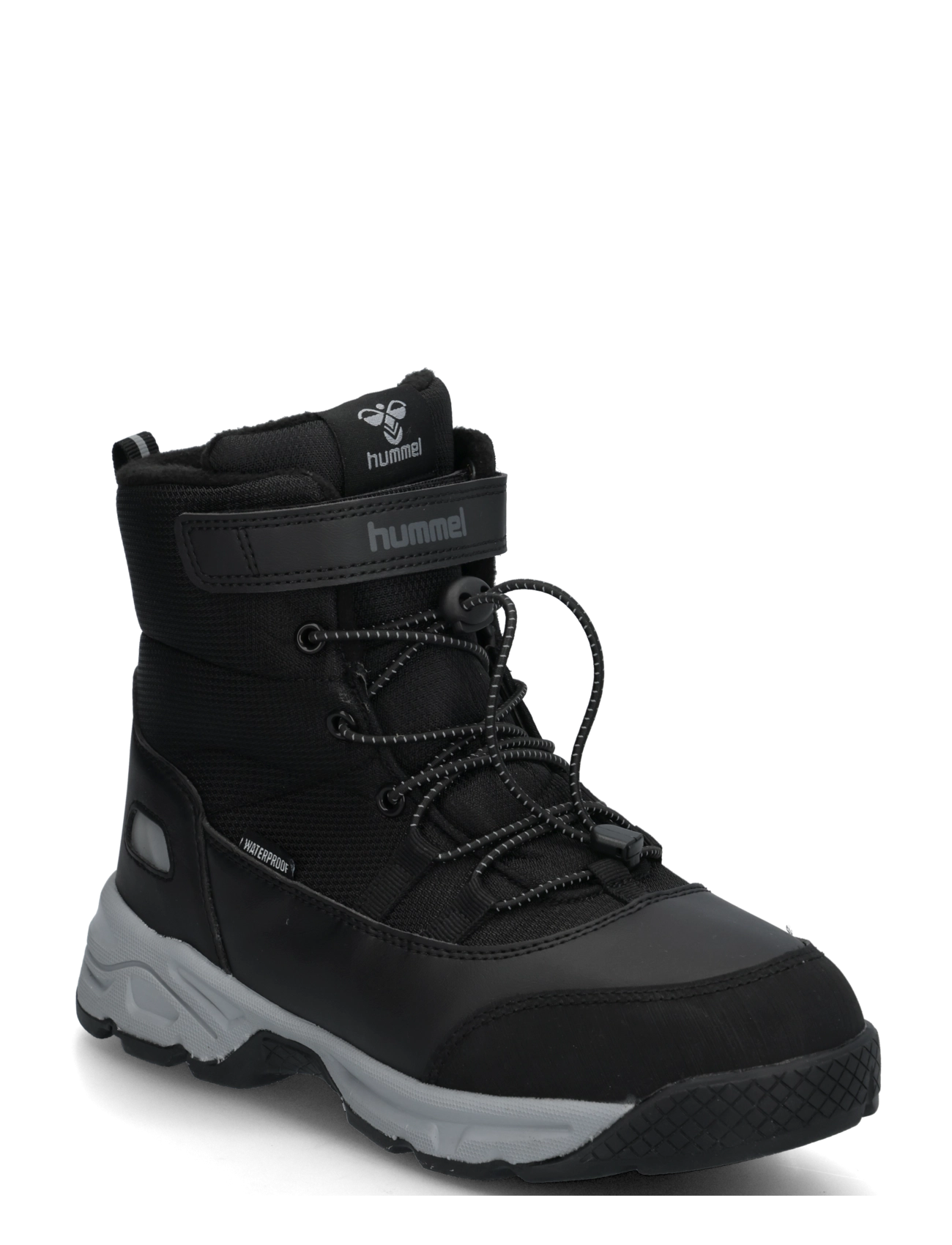 Hummel SNOW BOOT TEX - Talvesaapad - BLACK / black