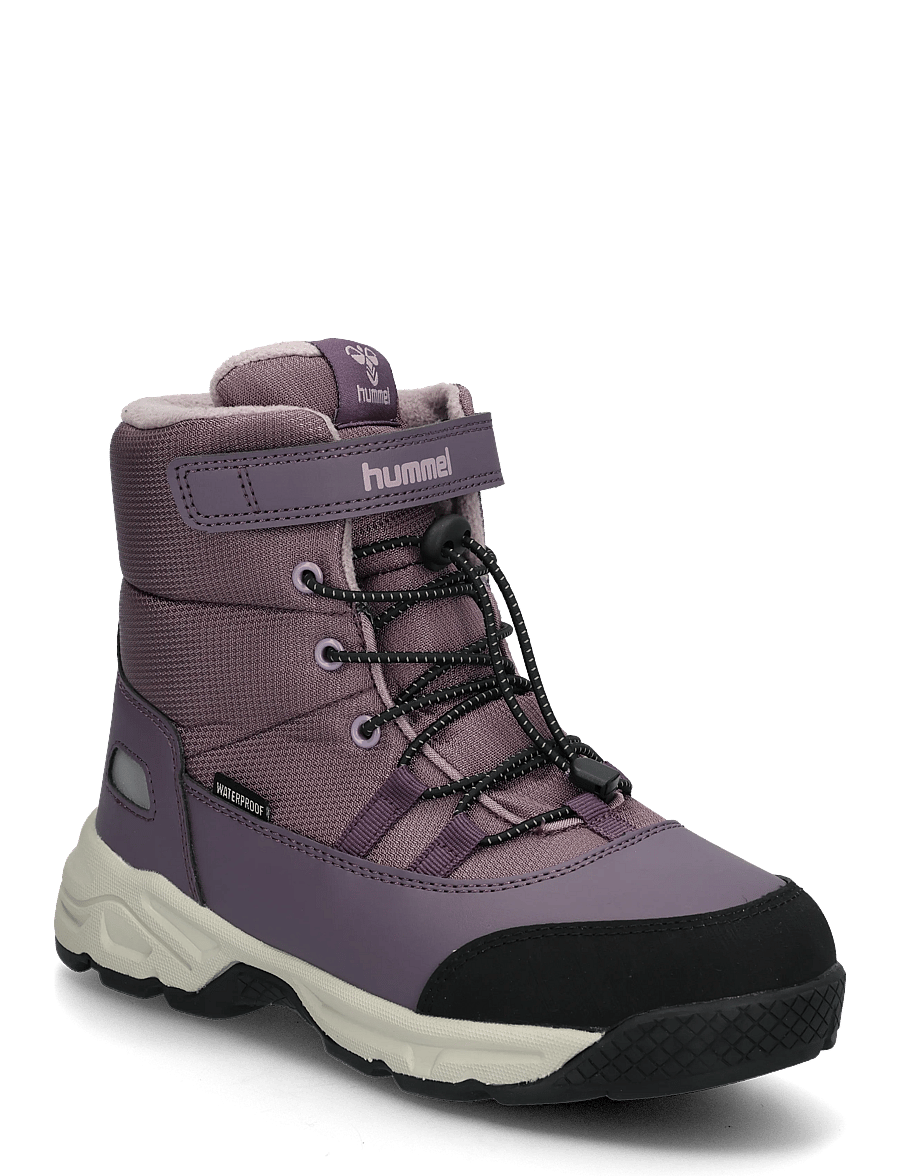 Hummel - SNOW BOOT TEX - schuhe - black plum - 0