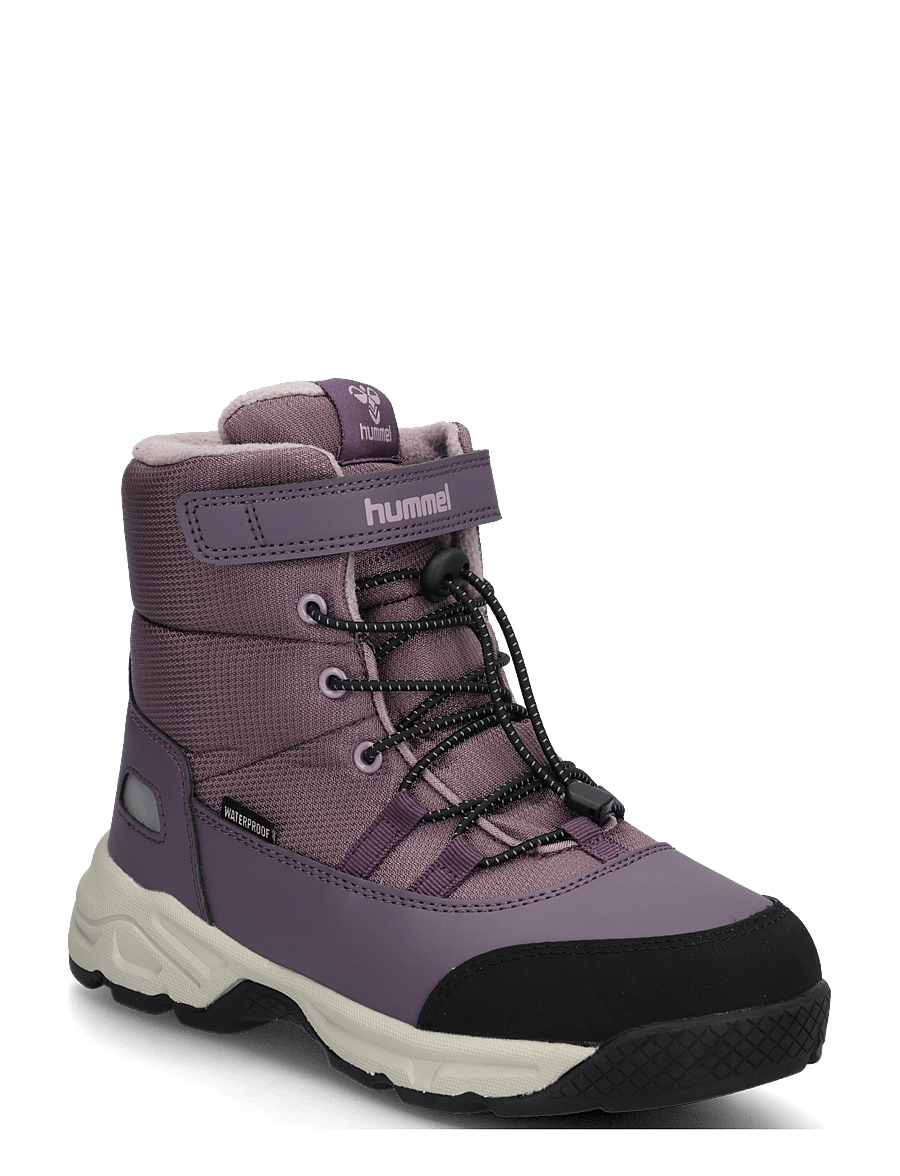 Hummel - SNOW BOOT TEX - sko - black plum - 0