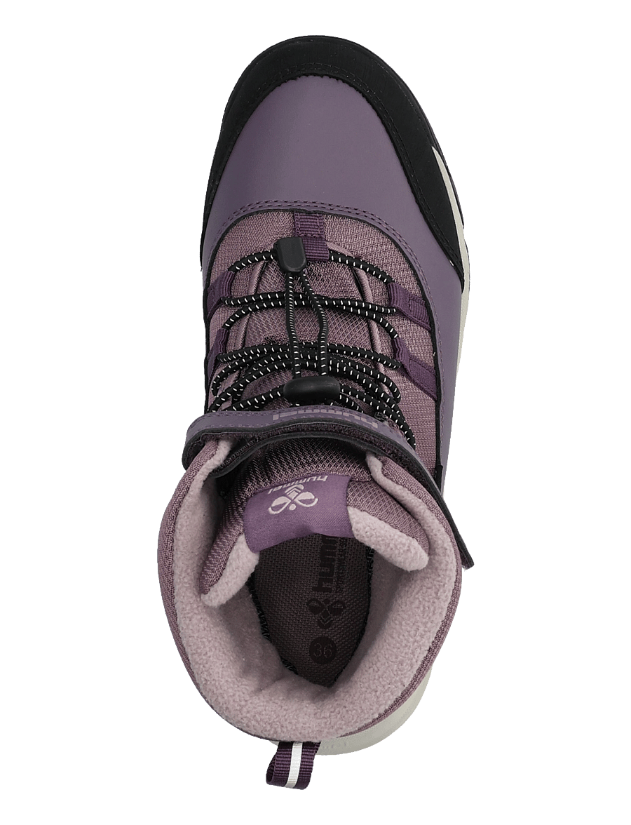 Hummel - SNOW BOOT TEX - sko - black plum - 3