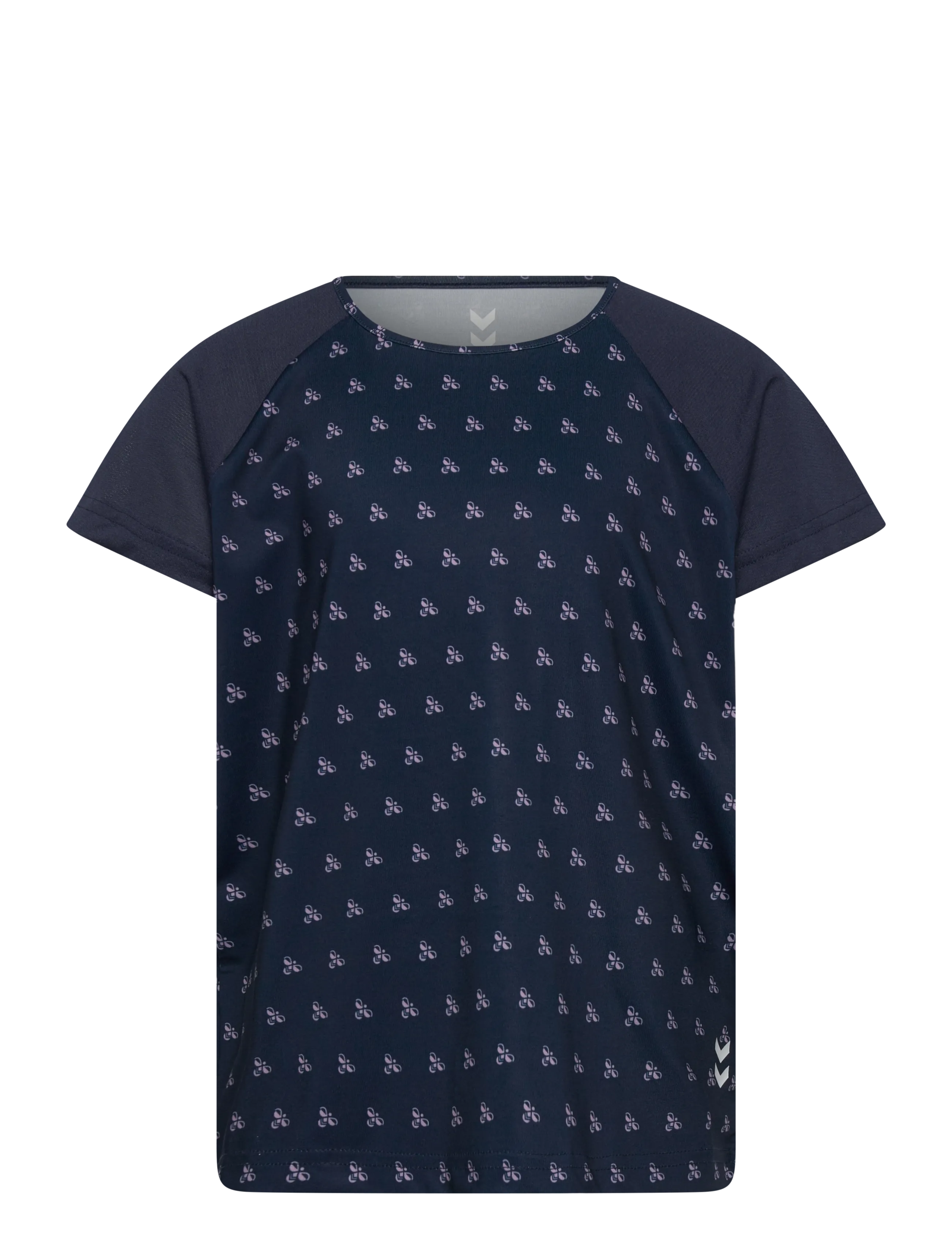 Hummel Hmljr Mix T-Shirt S/S, 146/152, T-shirts, Marineblau - Short-sleeved, Kinder