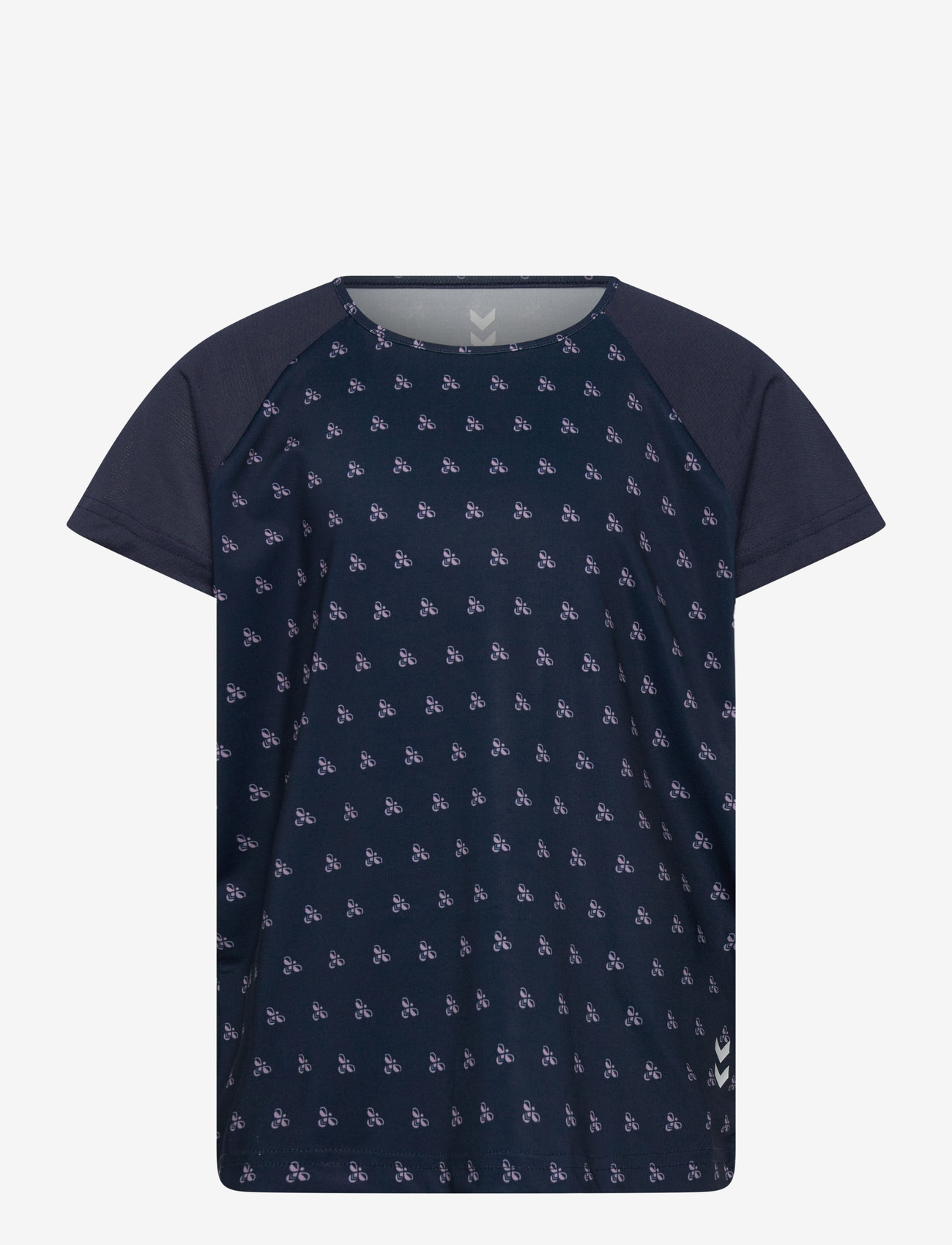 Hummel - hmlJR MIX T-SHIRT S/S - kortärmade t-shirts - black iris - 0