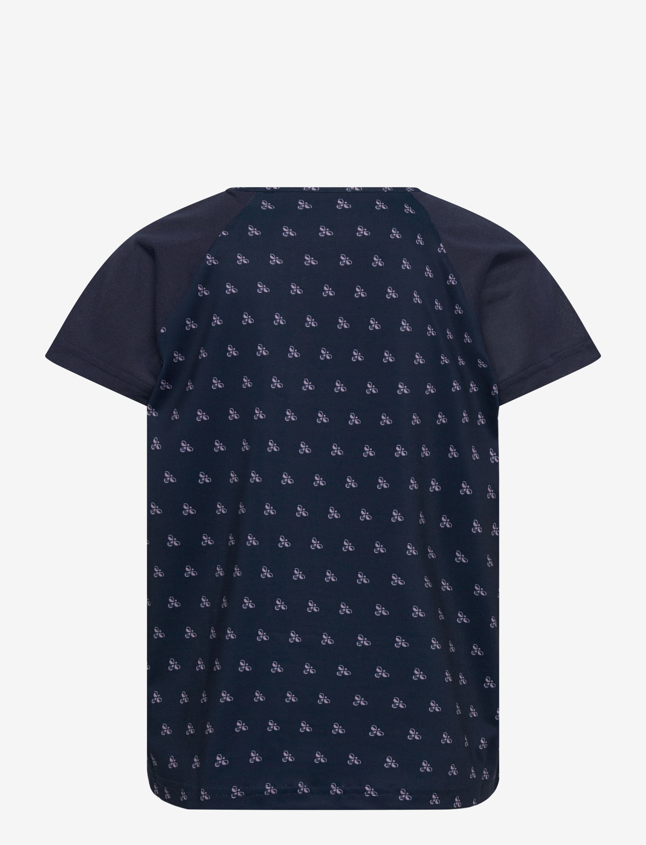 Hummel - hmlJR MIX T-SHIRT S/S - kortärmade t-shirts - black iris - 1