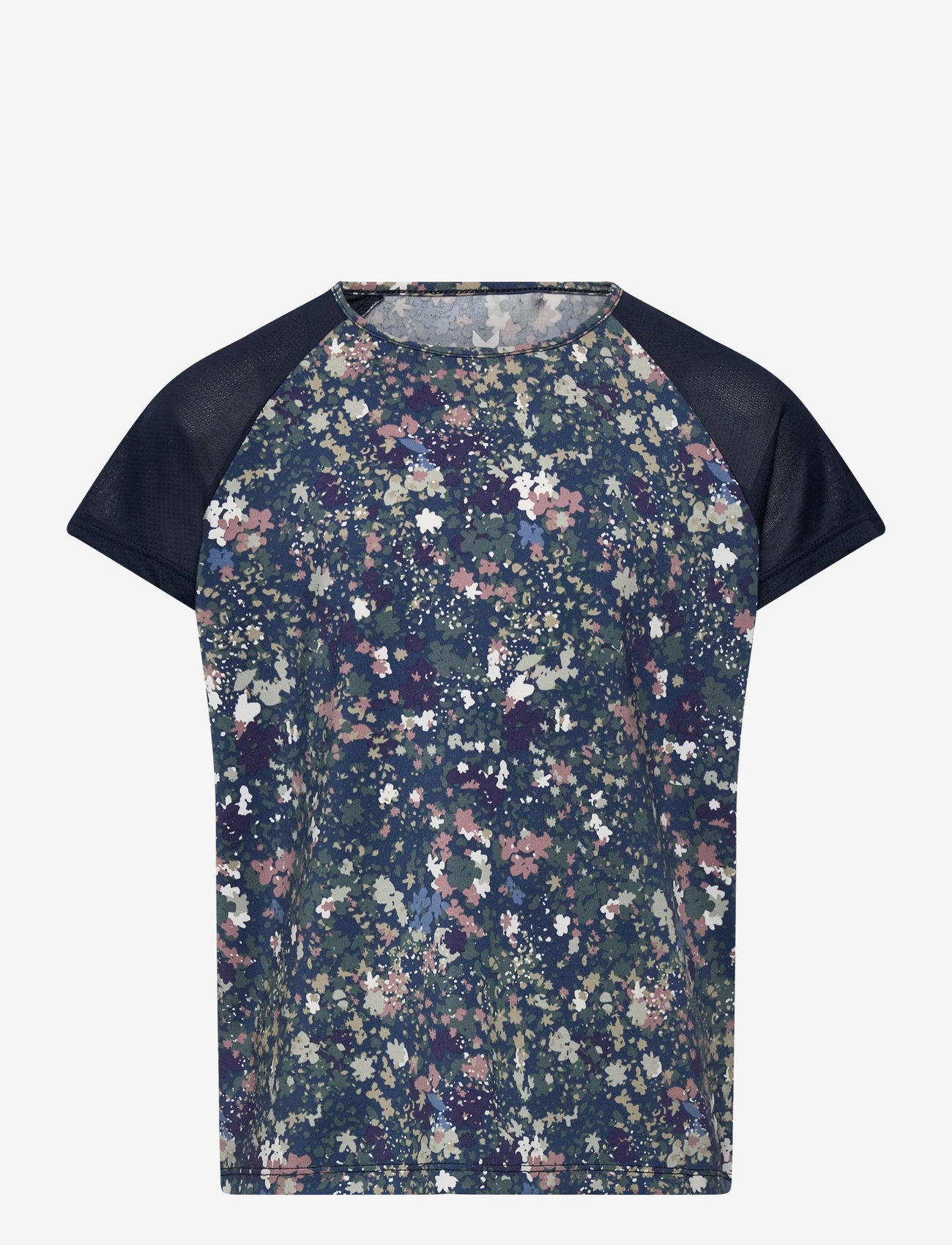 Hummel - hmlJR MIX T-SHIRT S/S - kurzärmelig - dress blues/riverside - 0