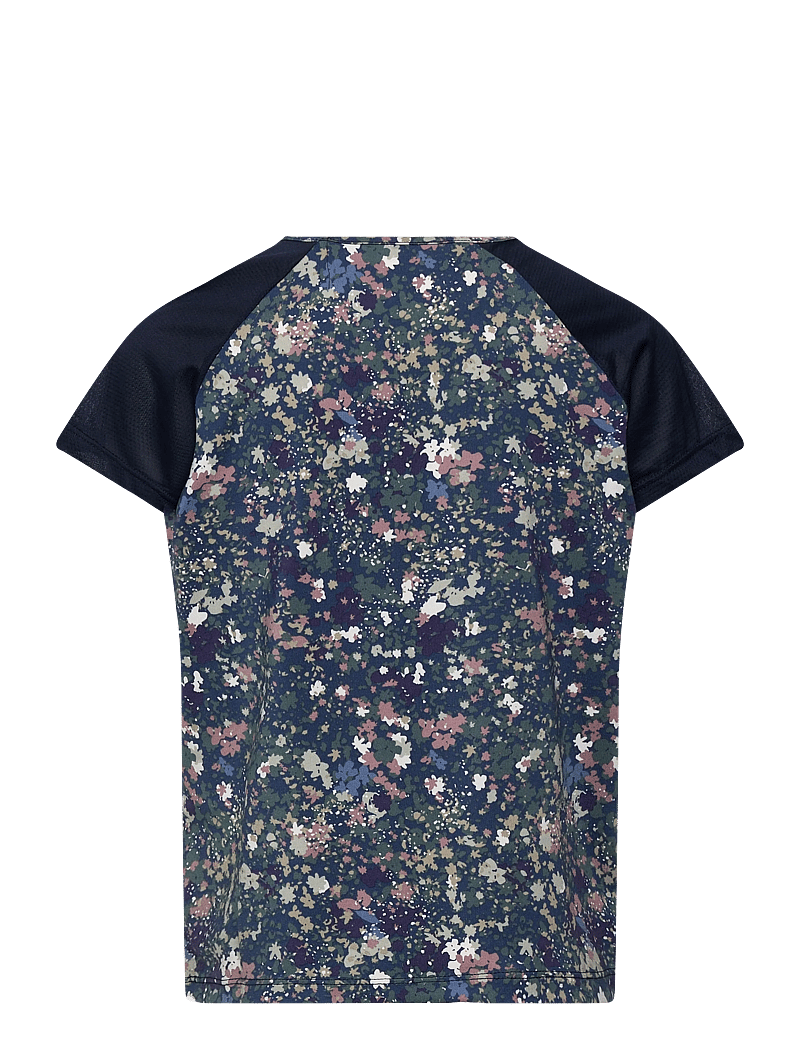 Hummel - hmlJR MIX T-SHIRT S/S - kurzärmelig - dress blues/riverside - 1